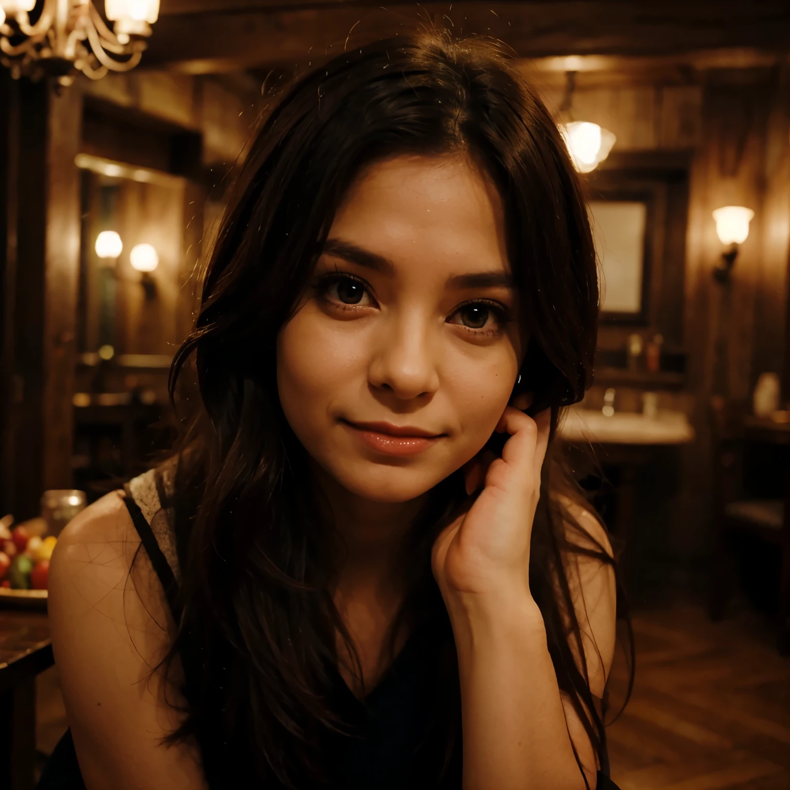 goblin,cute,beautiful woman,magic,wing
