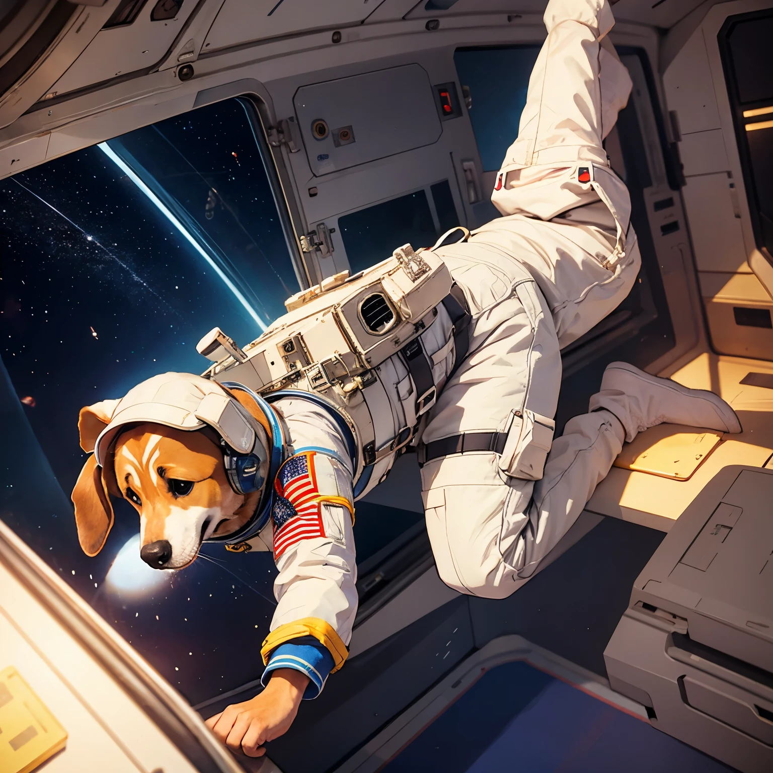 Dog astronaut