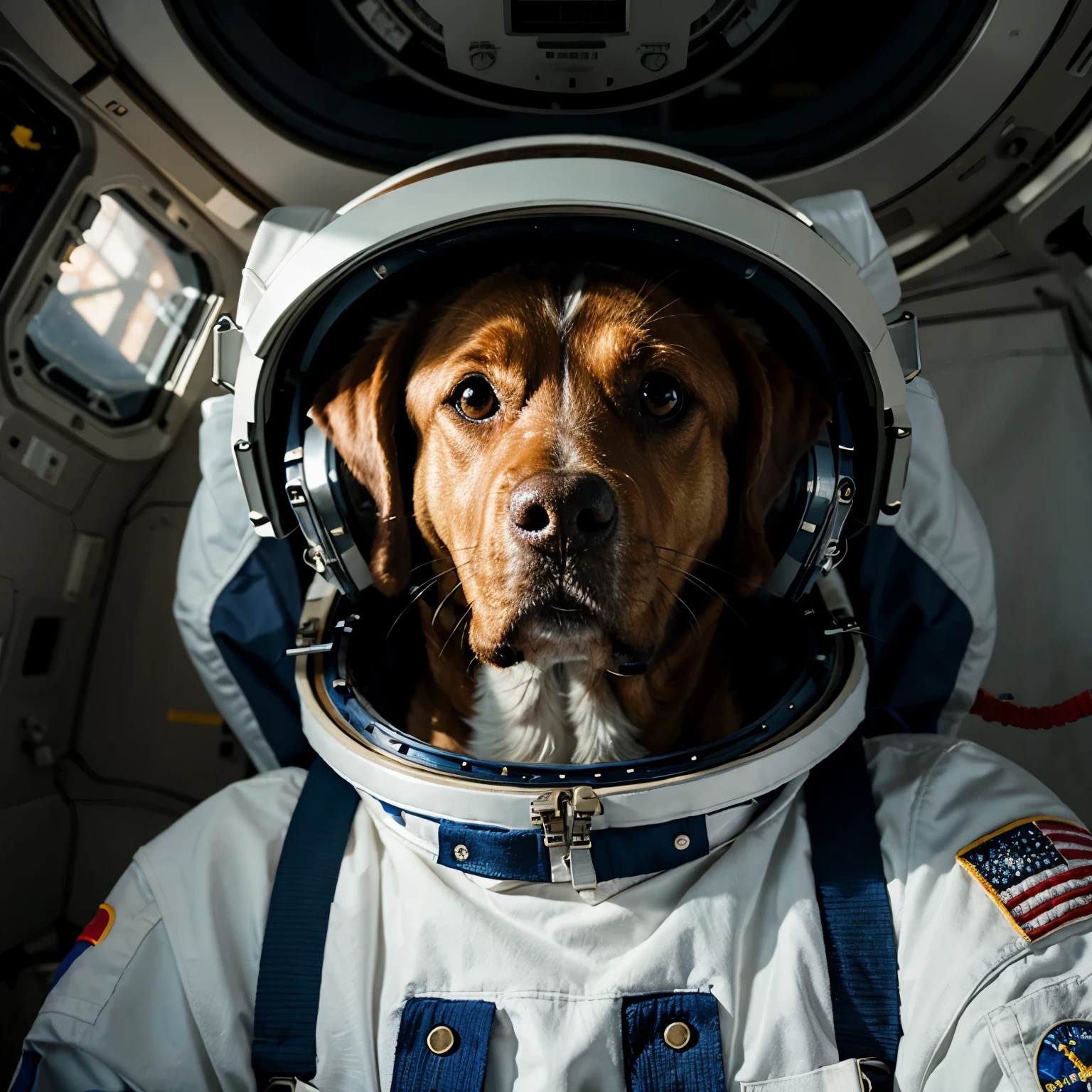 Dog astronaut