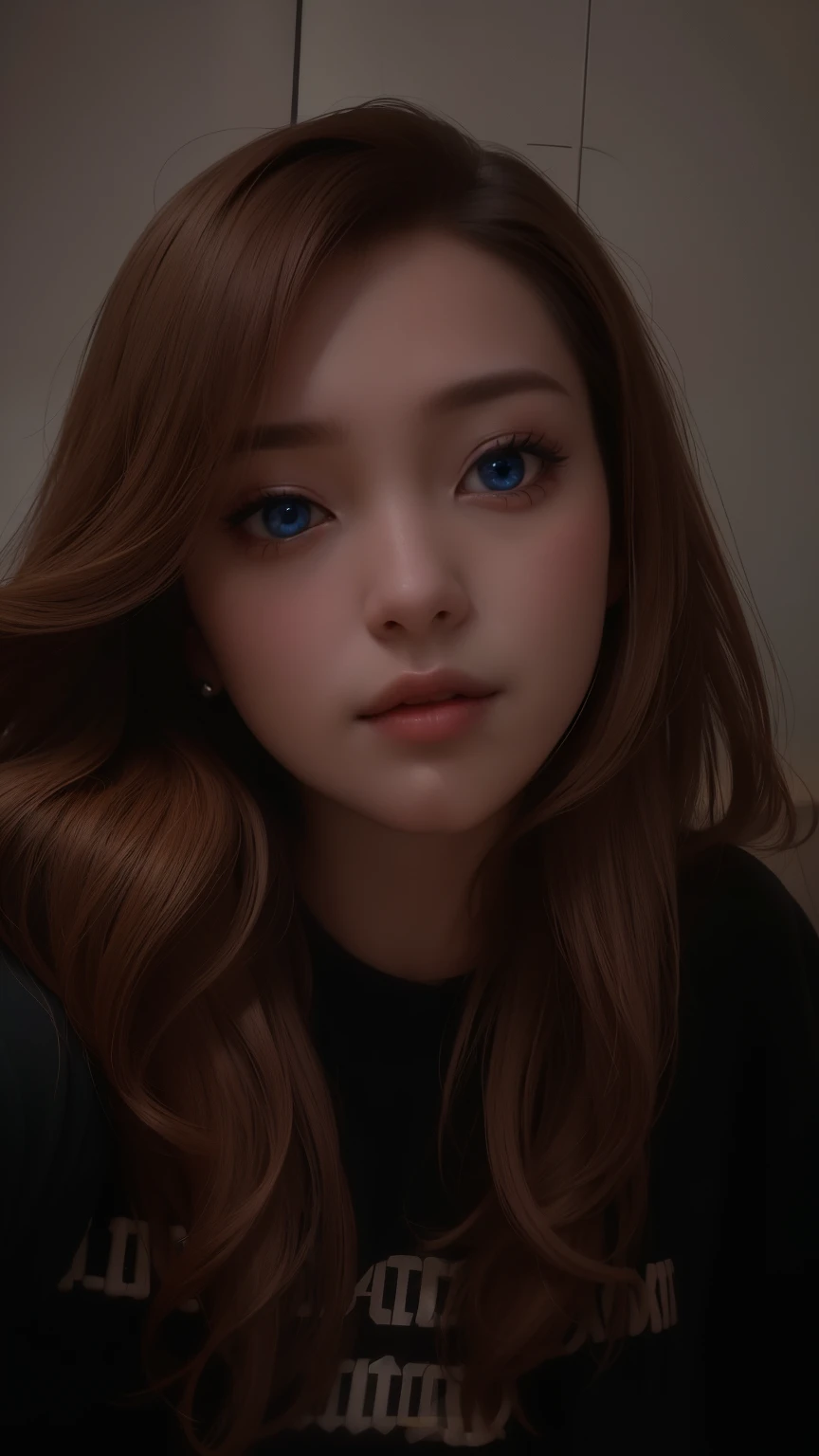 Beautiful big breastokeh), indoors, detailed luxury living room, gentle and charming beautiful goddess, Korean(kpop-idol), solo, necklace, oval face, double eyelids, smart, good hands, good feet, Natural, (from below angle), (glossy skin:1.05), ((low angle)), Perfect figure, (64k, UHD, RAW photo, best quality, masterpiece:1.4), (realistic, photo-realistic:1.37), ultra high res, photon mapping, radiosity, physically-based rendering, professional soft lighting, blue eyes, purpel hair