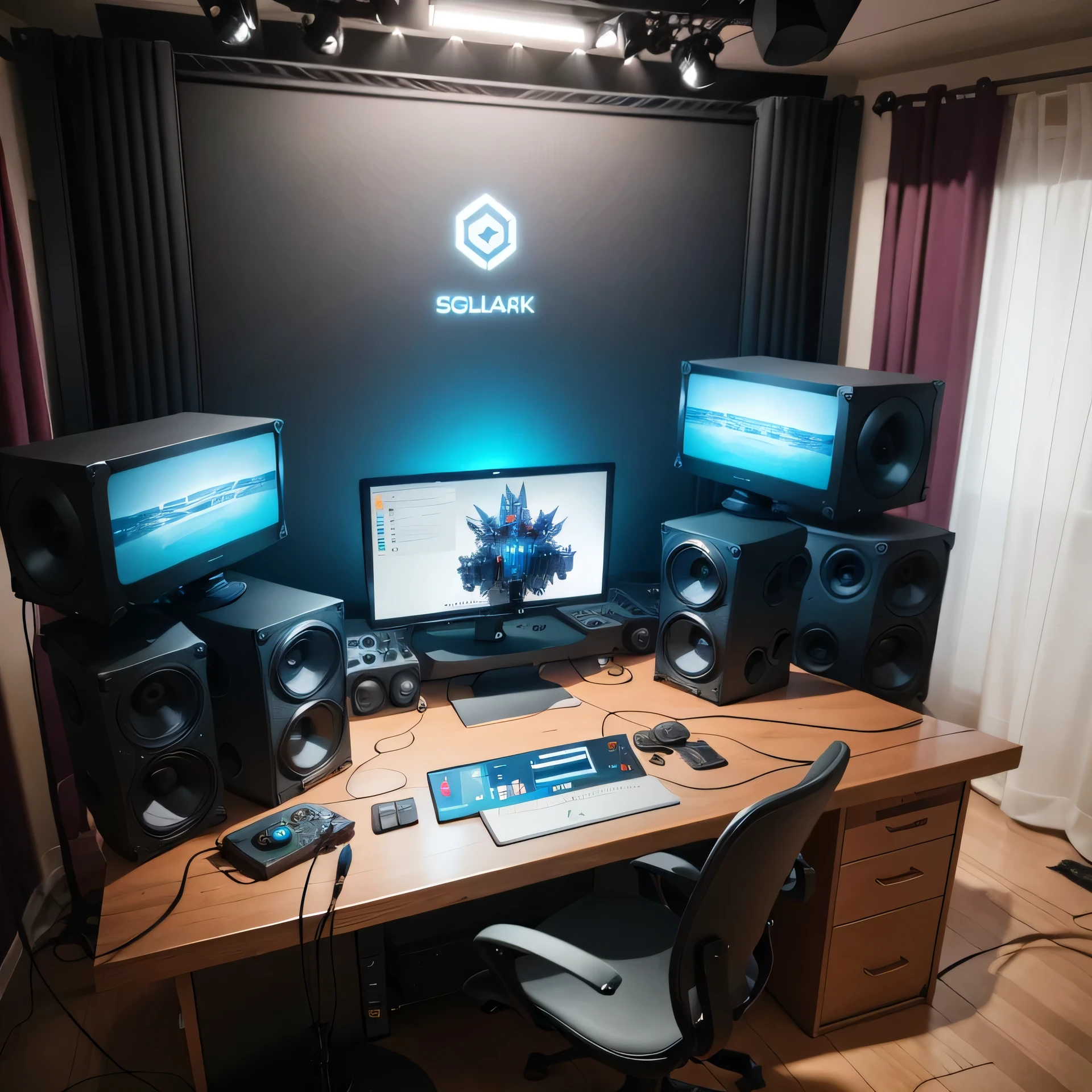 SolarpunkAI podcast studio