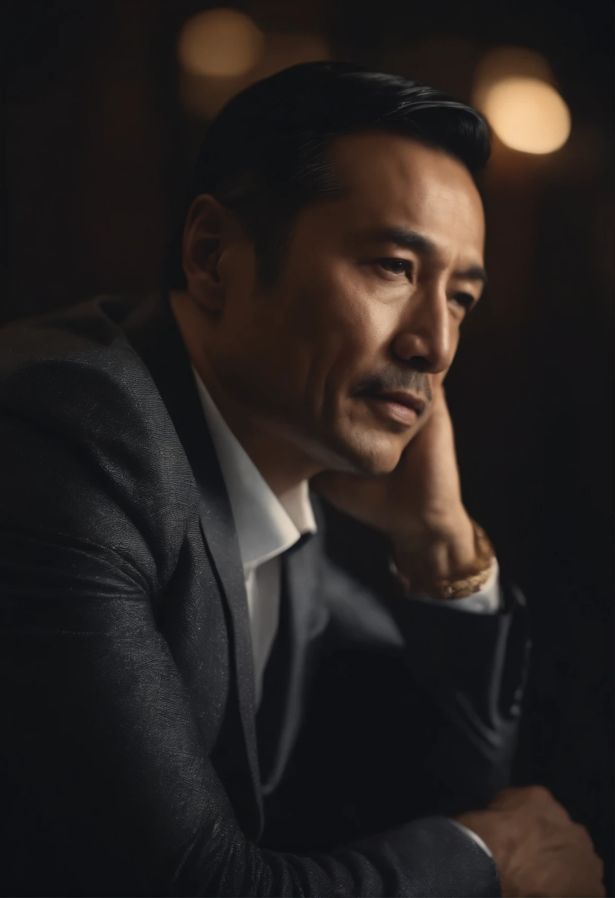 Andy Lau's avatar,Handsome,Handsome,Very handsome,4k高清,3:4