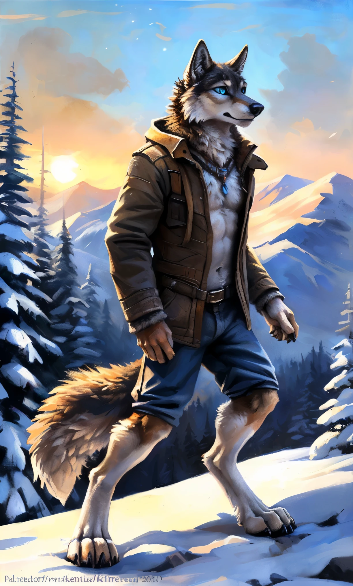 a beautiful and detailed portrait of two female anthro grey timberwolf, kenket, Ross Tran,ruan jia, trending on artstation,foxovh, cenematic lighting, sports bra,smile
BREAK national park, mountains, clouds, distant river, naked ass, dog_penis_outline, canine_penis, knot, young, very young, child appearance, kemono, age (8), young, cute, small, cub, sexy