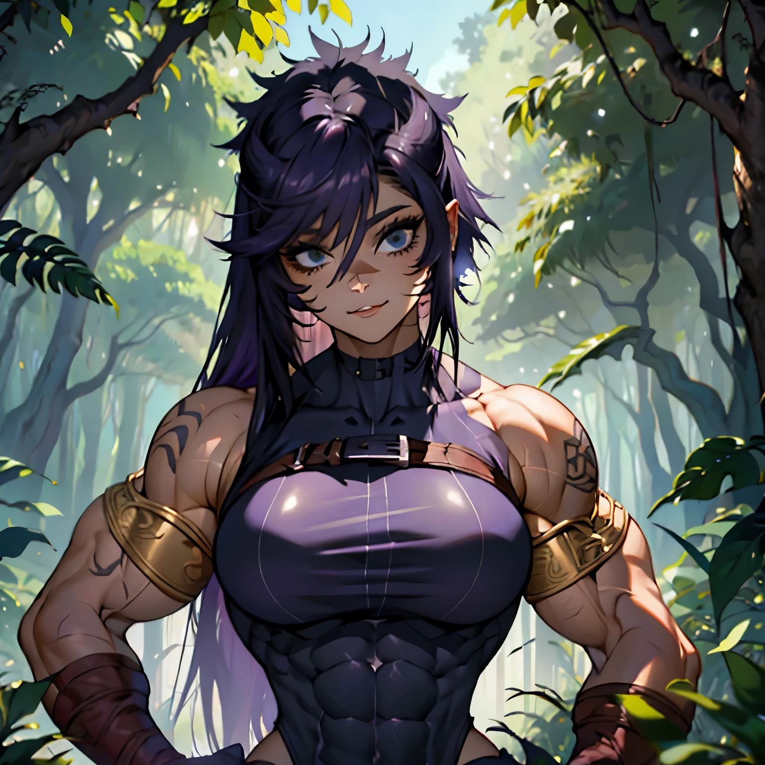 street photography photo of a young woman with purple hair, smile, happy, cute t-shirt, tattoos on her arms, sitting in a 50s diner,((Best quality)), ((masterpiece)), ((highly intricate details)),beautiful, high quality, highres, absurdres, light difussion, intricate details, complex details, ((anime)), (anime:1.2) , (perfect face:1.3), extreme detailed eyes, colorful, highest detailed, vibrant colors, high contrast, (8K UHD:1.2), (photorealistic:1.2),(masterpiece:1.4), (best quality:1.4), realistic,(best quality, ultra-detailed, (cat-beast hunter:1.8), (A cat-beast hunter who lives in a lush forest. He wears elaborate and beautiful ornaments made of plants. His eyes are brightly colored and shining. Moonlight shines through the dense forest. Detailed drawing. Vivid colors. High image quality:1.5), (The protagonist looks up at the A large tree from below: 1.2), (Vivid colors:1.1), (paradise nymph:1.2), (Glowing butterfly:1), (glowing petals:1.1), (mandala:1.1), (pattern:1), (design:1), (spiral:1), (Colorful floral pattern:1), (Wormhole world:1.1), (masterpiece:1.3), (illustration:1.1), (best quality:1.1), (best aethetic:1), (beautiful art:1.2), (ultra-detailed:1.2), (8k), (HDR), (sharp focus), (intricate),LowRA , clean body, abs, (body builder:1.5),muscular,beautiful muscle,((female,girl)),busty,curvy,sexy,((big eyes,perfect eyes, beautiful eyes))

