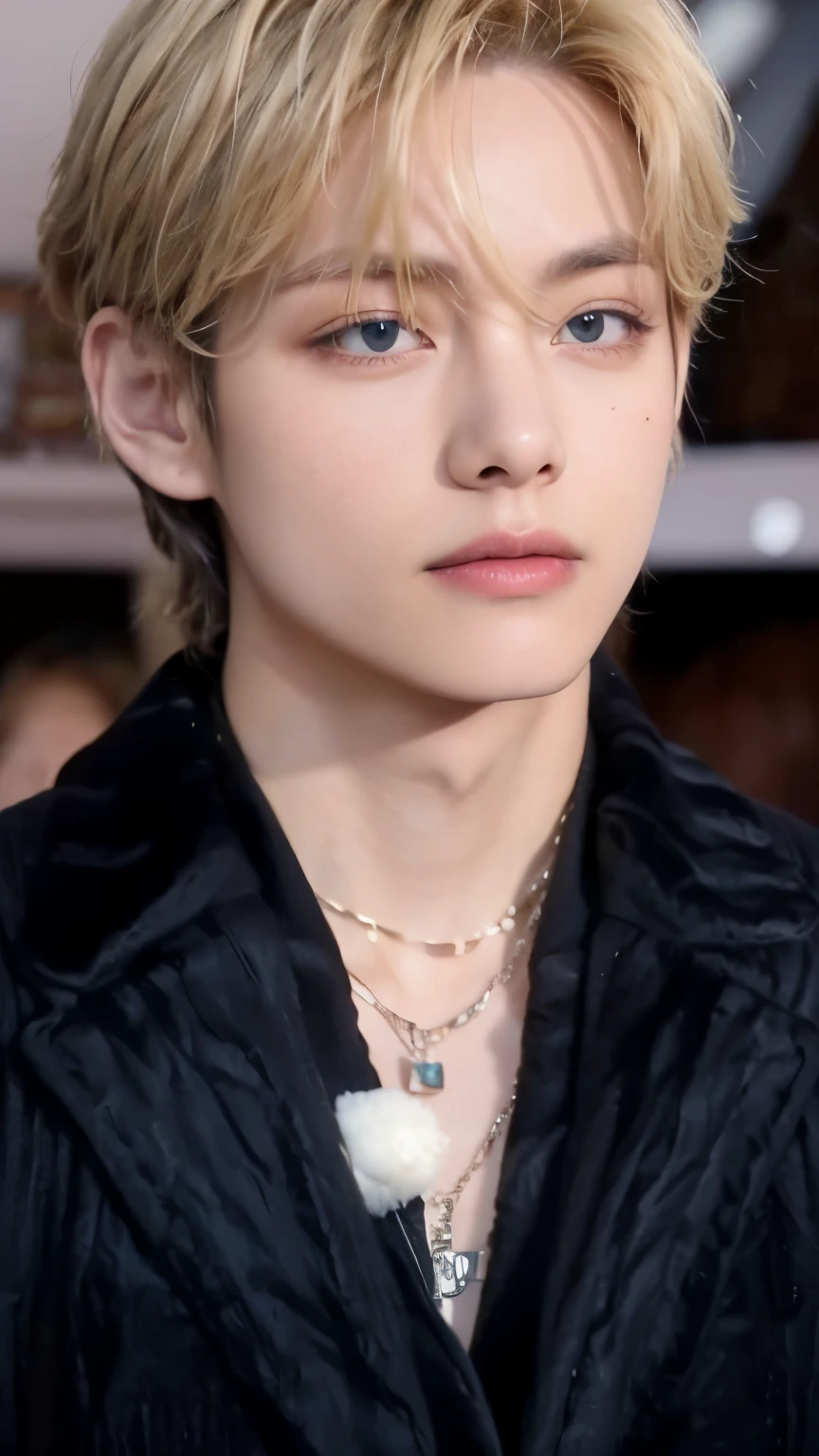 Taehyung from bts face, fotorealista, ultrahd, 8K.