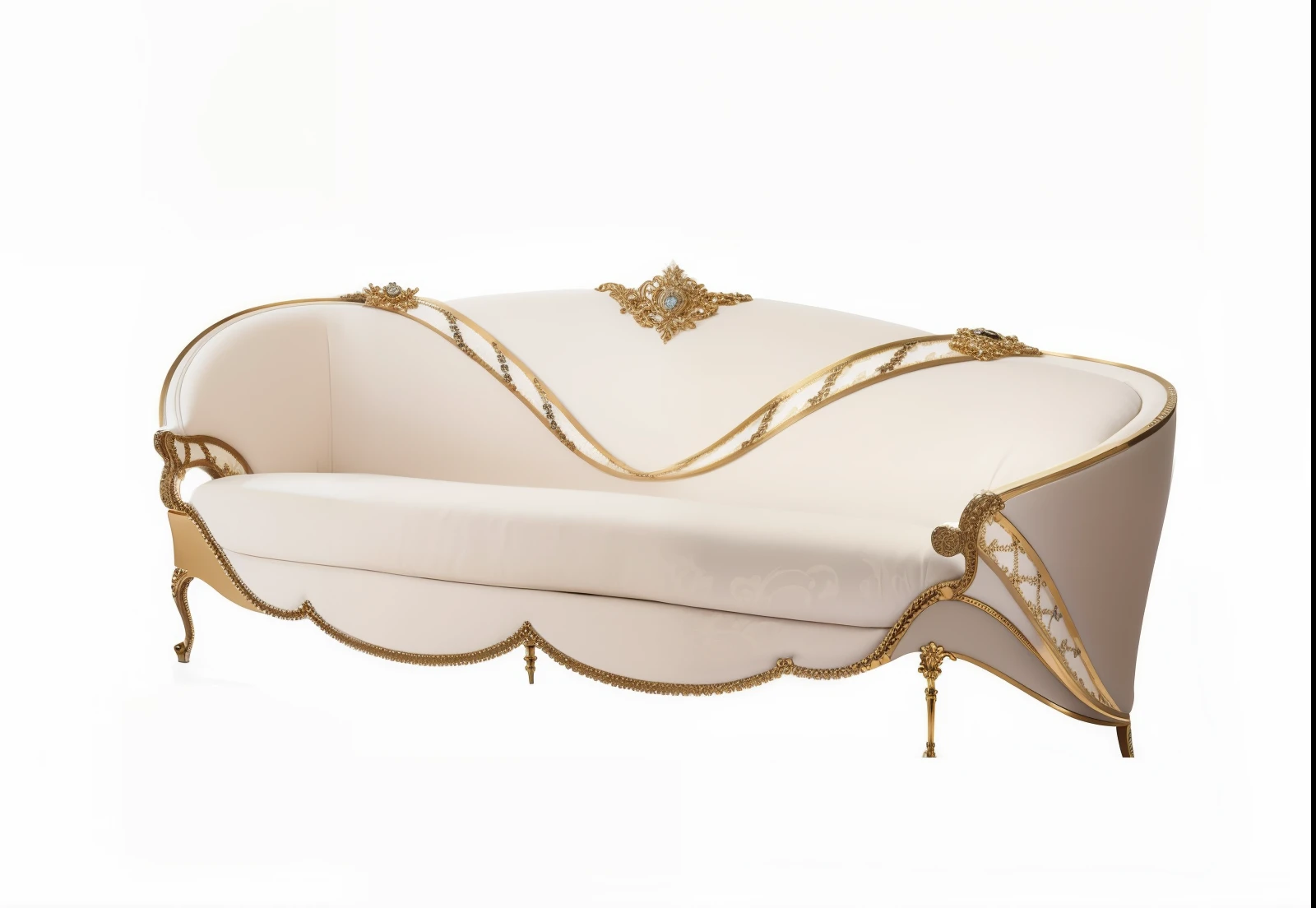Cartoon style,details gold and white carpet
