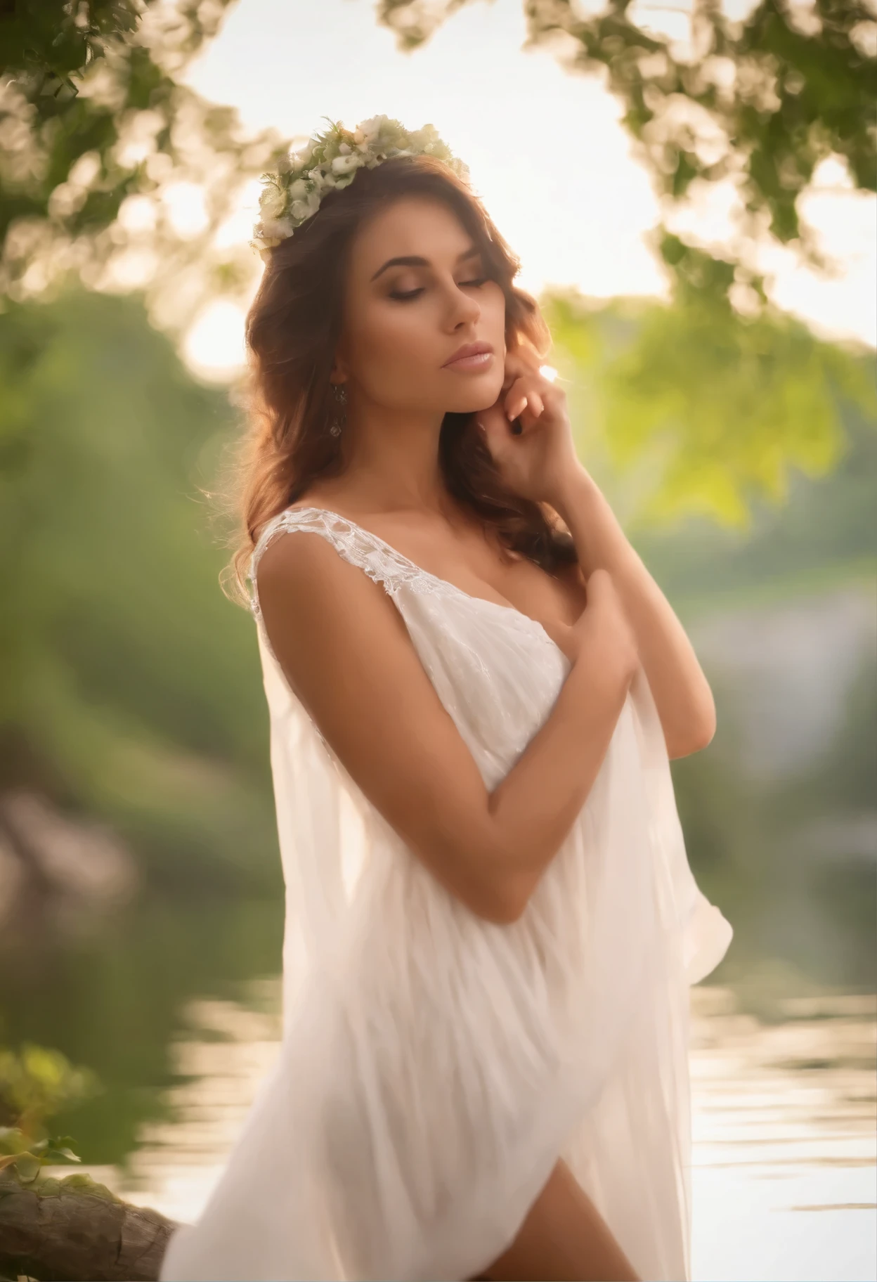 Beautiful girl masturbates