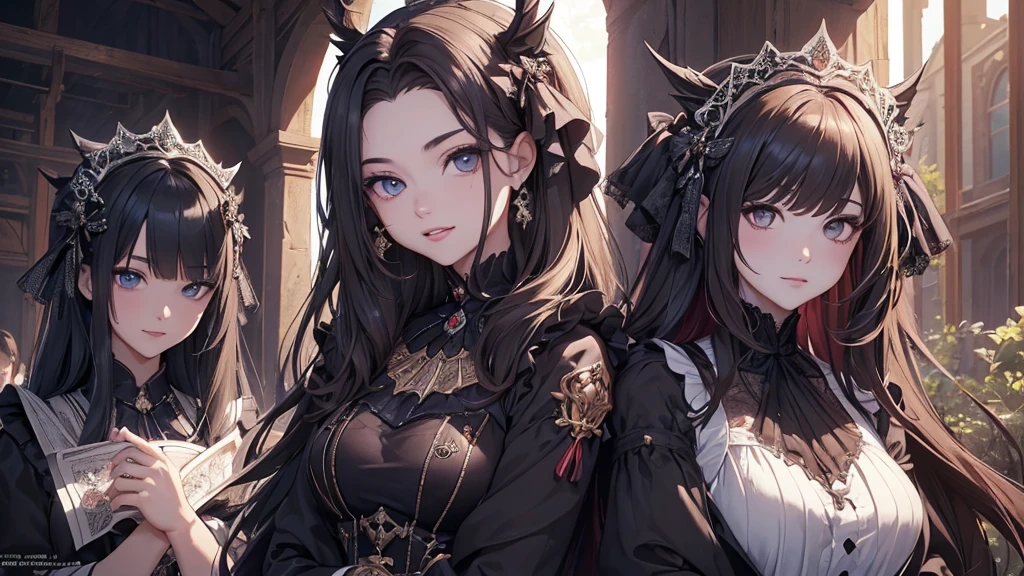 a detailed anime style character, dramatic lighting, sharp shadows, mysterious, moody atmosphere, highly detailed face and features, piercing eyes, expressive expression, flowing hair, intricate clothing, ornate accessories, dramatic pose, cinematic lighting, dark color palette, chiaroscuro lighting, dramatic shadows, deep blacks, detailed textures, photorealistic, masterpiece, high resolution, 8k, best quality