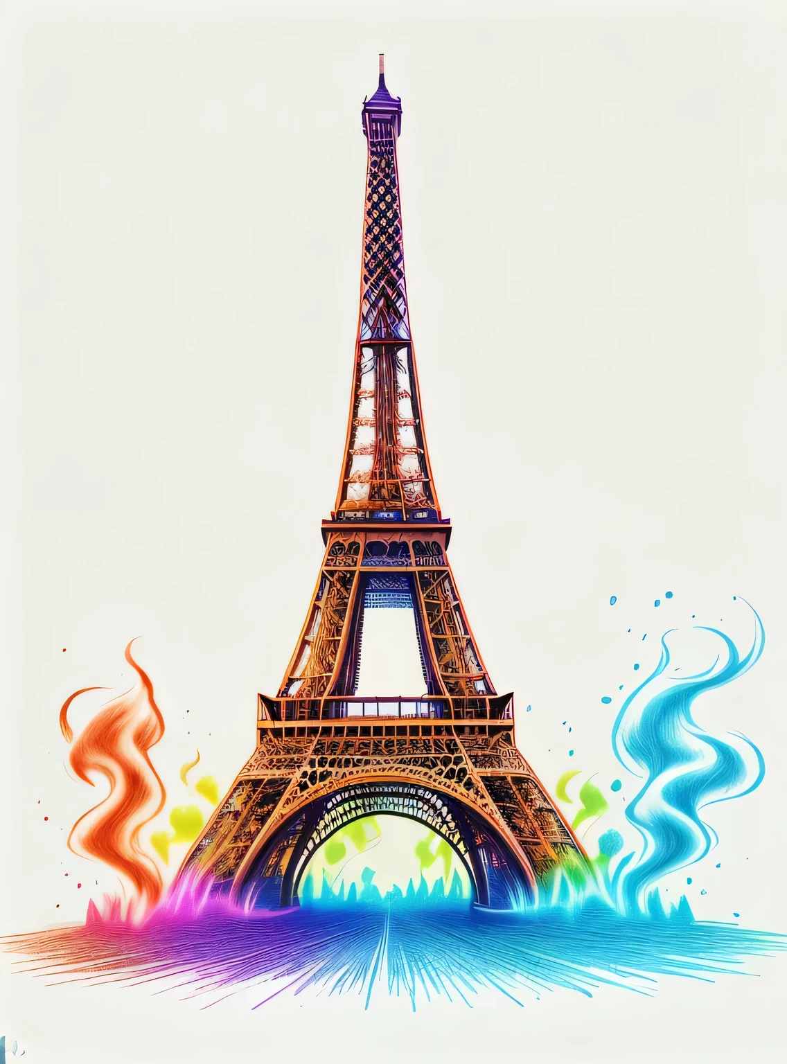 RainbowPencilRockAI paris