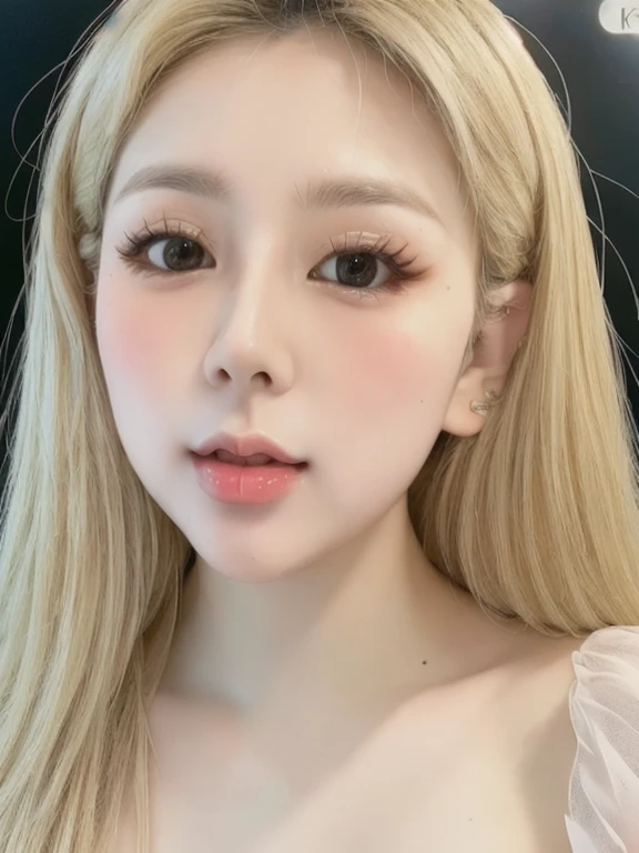 (realistic、masterpiece、Best Quality、8K、highres、high resolution:1.3)、1 girl、Big breasts、white bikini、looking at viewers、super fine face and eyes、long hair、 exposed cleavage、upper body、