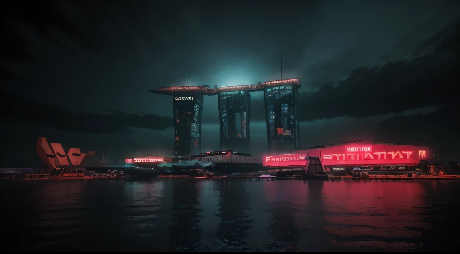 Night City serves as the gritty, neon-drenched backdrop for this dystopian open-world game, with its towering megabuildings, bustling markets, and seedy underbelly bringing the cyberpunk genre to life.