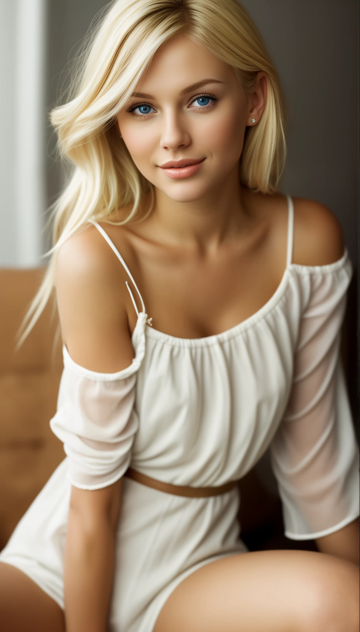 Pretty Blonde Woman