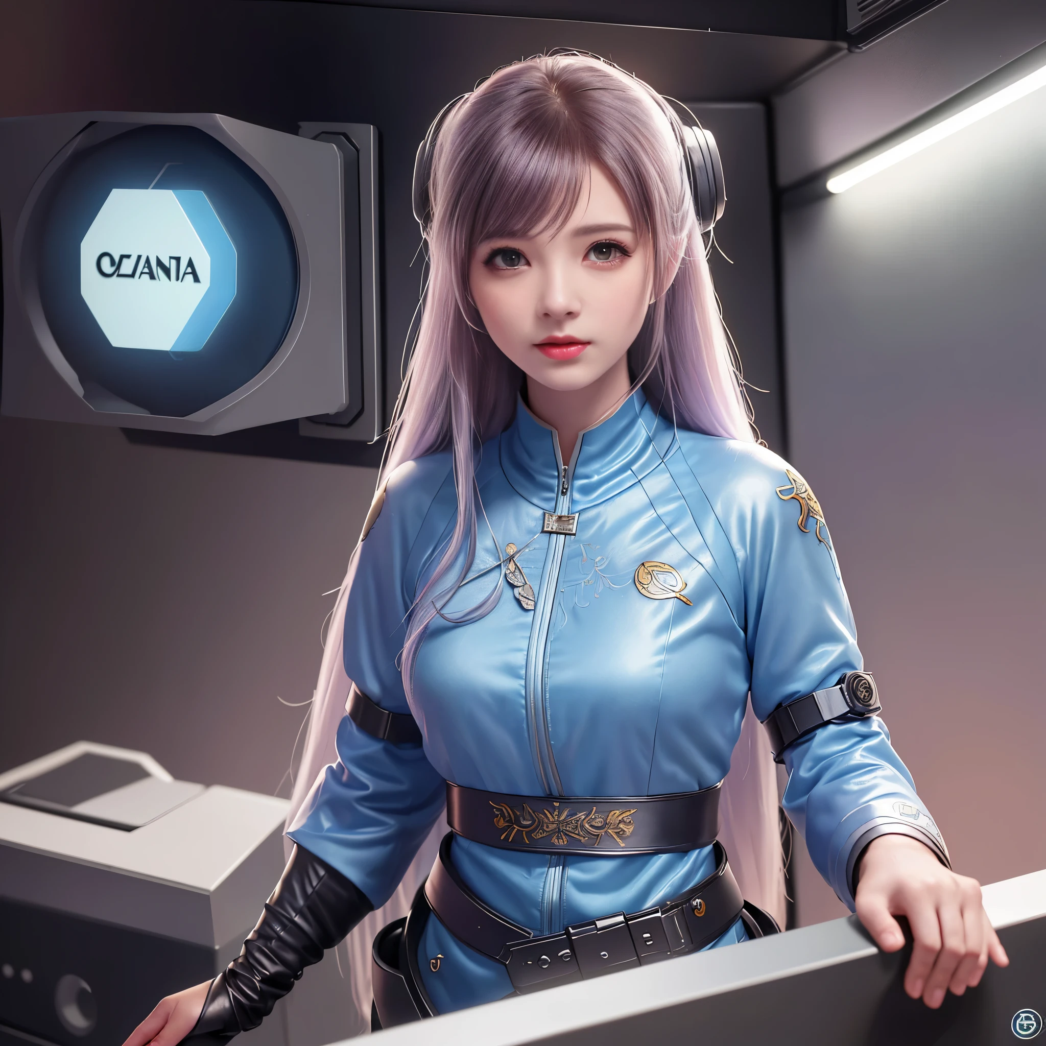 dystopian, [Science fiction], foto colorida RAW com alto detalhe, Tiro certeiro, de (cute female arterial intelligence, cyber enhancements), dentro de casa, standing, (inside the cryogenic chamber, em Advanced Cyberpunk Research Facility), toned physique, (seios pequenos e empinados, Normal, bunda grande, (pale skin), (cyber implants:1.2), (Aumenta), (ciborgue:1.1), (pele detalhada, poros da pele difusos), silicone, metal, (altamente detalhado, detalhes finos, Intricado), (reflexo de lente:0.4), (florescer:0.4), diffused sdet lighting, Ray tracing, shallow depth de field, (Oliver Wetter), fotografado em uma Canon EOS 5D, Micro lente 90mm, f/8, sharp focus, suave, Blade Runner 2049 Cinematic Movie, [Ciberpunk:dieselpunk:0.25]