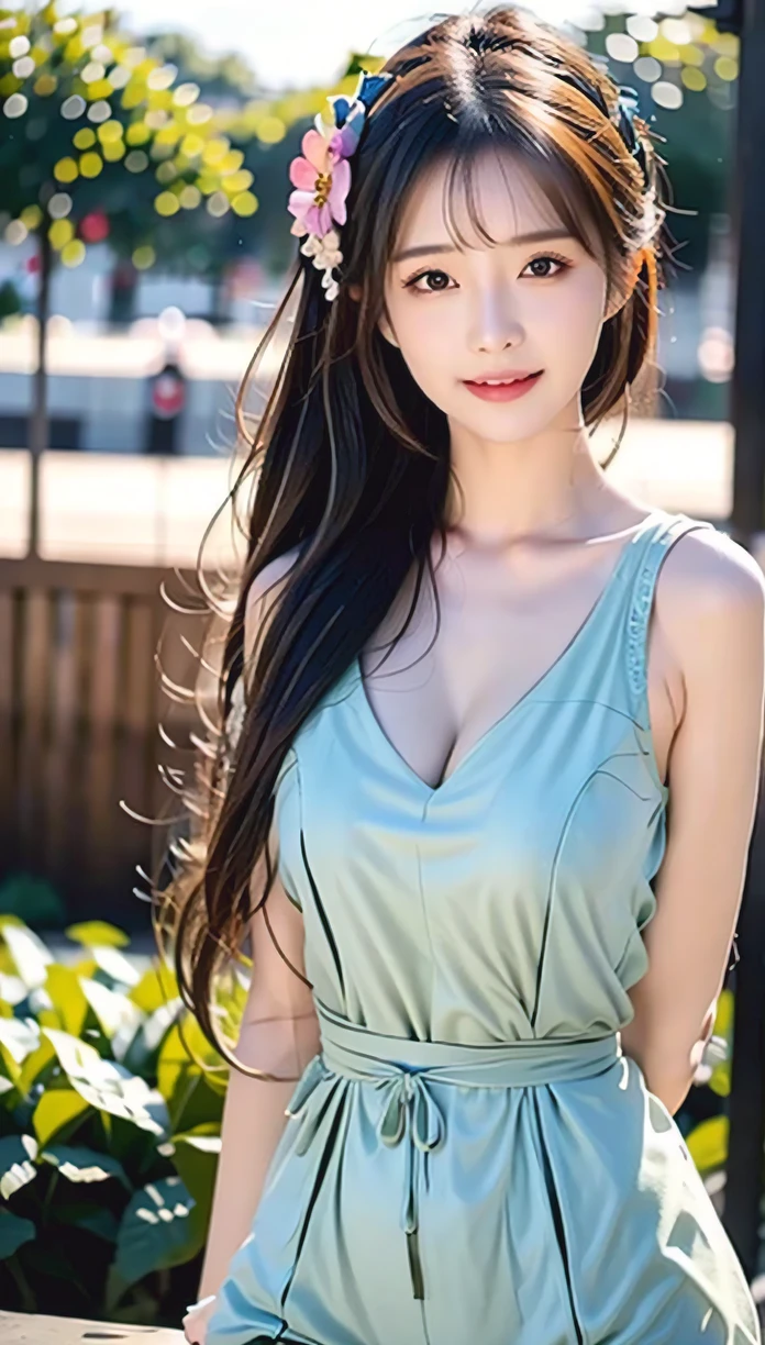 Masterpiece, Best Quality, (Realistic, Photorealistic Photo: 1.37), 8K, An Extremely Delicate and Beautiful, Amazing, Fine Details, Official Art, Ridiculous, Incredibly Ridiculous, Huge File Size, Ultra Detailed, Extremely Detailed, Beautiful Meticulous Girl, 1 Girl, (Perfect Female Figure), Full Body, Short Skirt,
