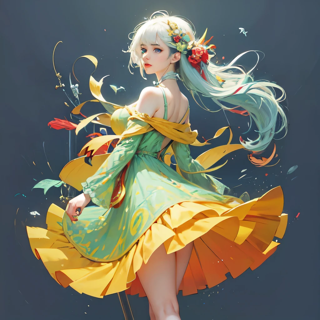 official art, unity 8k wallpaper, Super detailed, beautiful and aesthetic, masterpiece, highest quality, (zentangle, mandala, tangle, entangle), (fractal art:1.3) , 1 girl, very detailed, dynamic angle, cowboy shot, the most beautiful form of chaos, elegant, brutal designer, Bright colors, romanticism, Written by James Jean, robbie dowi antono, Ross Tran, francis bacon, Michael Mraz, Adrian's genius, Petra Cortright, Gerhard Richter, takato yamamoto, ashley wood, in the atmosphere, ecstasy of notes, Streaming notes are displayed