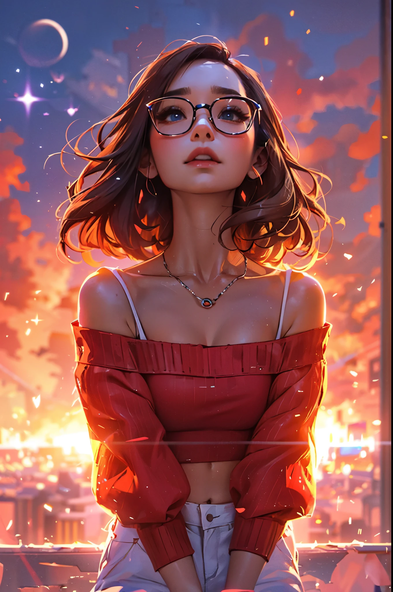 Highest quality,The perfect masterpiece,Perfect artwork,8K,Delicate face,(hakuhatsu:1.3), pearl illusion,Cyberpunk,fashion trend,3s material,high-definition,detail representation,c4d,3D,octane rendering,ray tracing,complex details,animated lighting,OCrenderer,8k,