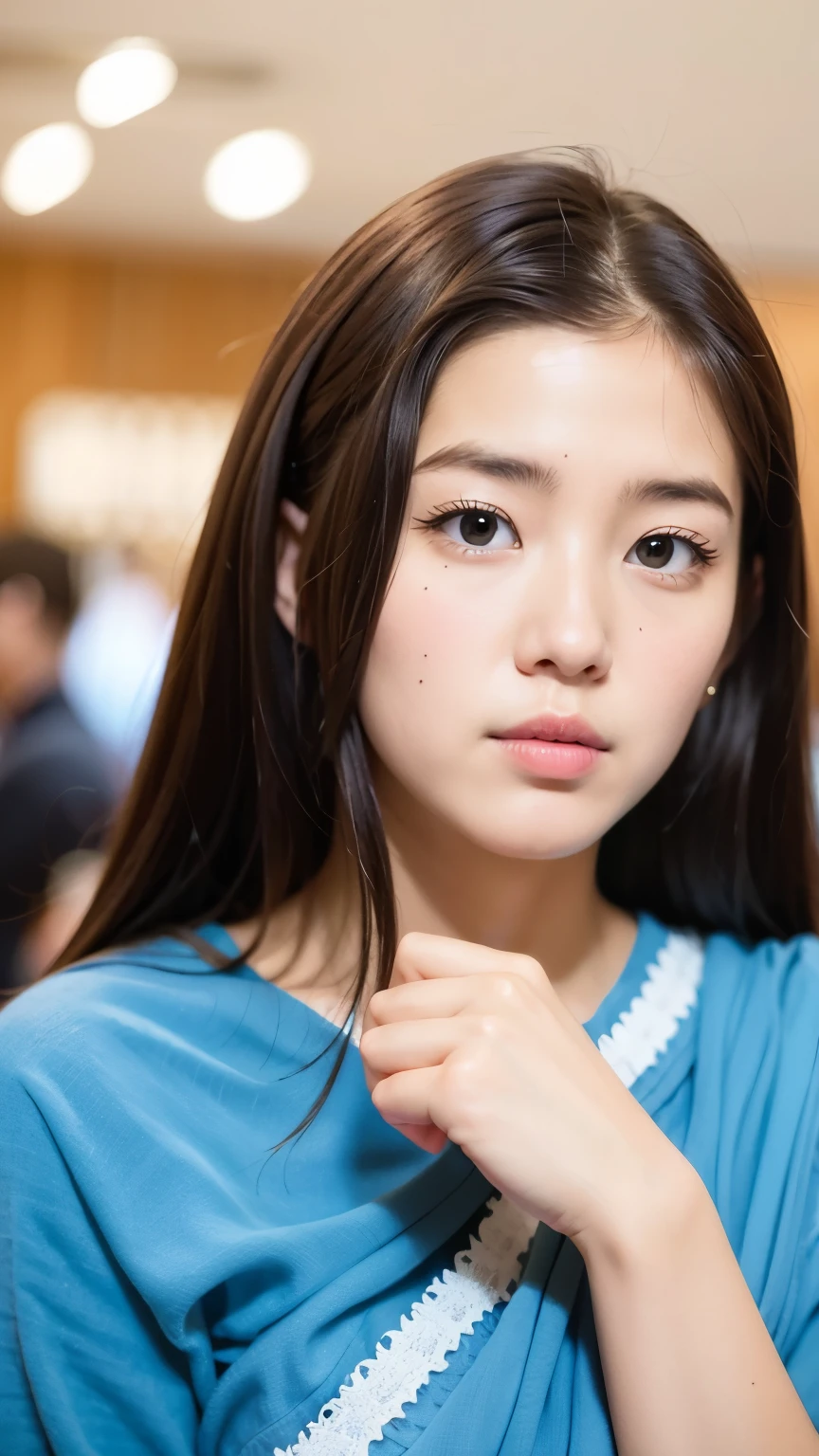 delicate face