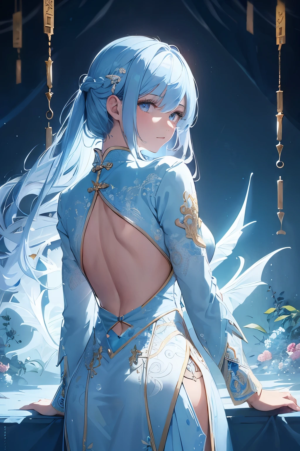 blue