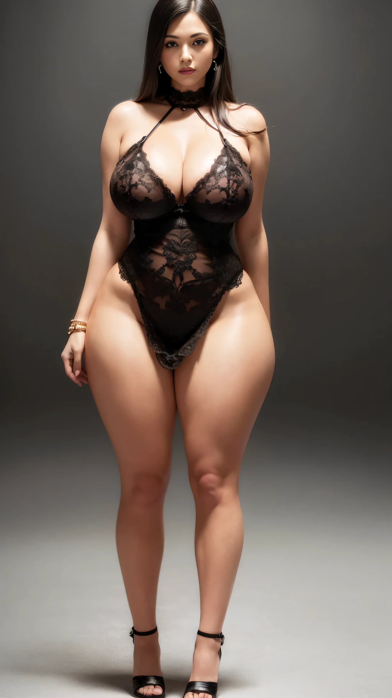 (best quality, ultra-detailed, realistic:1.37),portrait,voluptuous woman,flower,tight dress, Random dress color, passionate look,large buttocks,vibrant colors,soft lighting, standing, full body view, extreme tall, long legs, very tall, tall,