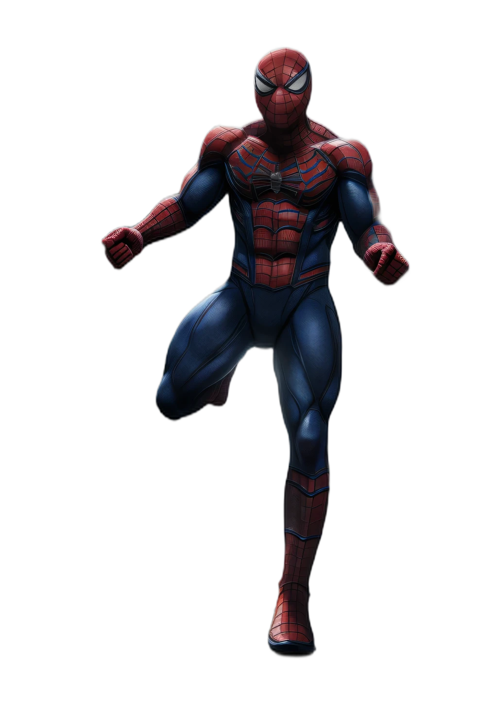 Create and portray a scene, in which Spider-Man and the Teenage Mutant Ninja Turtles run together along the streets of a metropolis., high detail, a high resolution, 8K