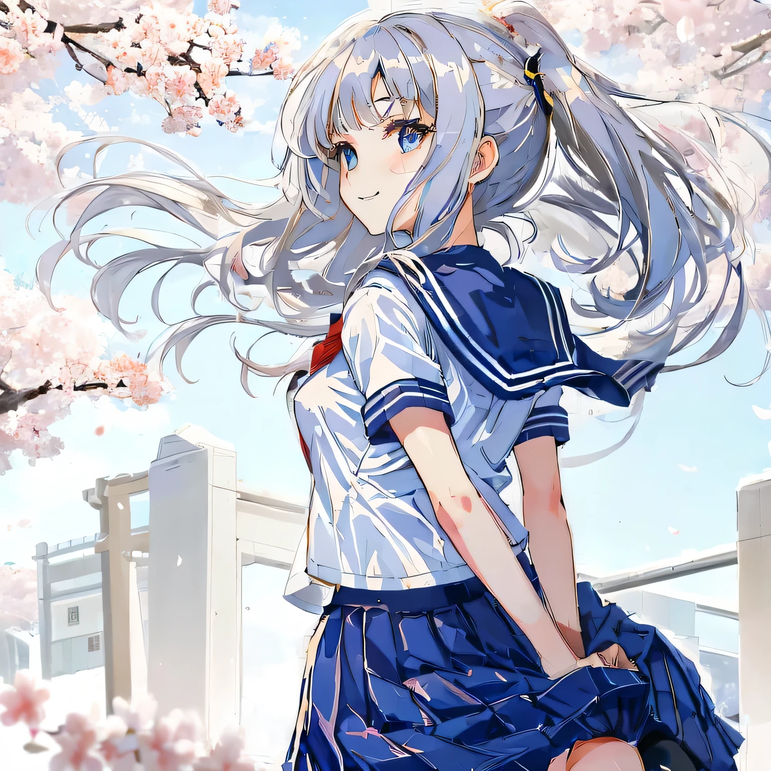 Happy,Entrance Ceremony,cherry blossoms,Wind