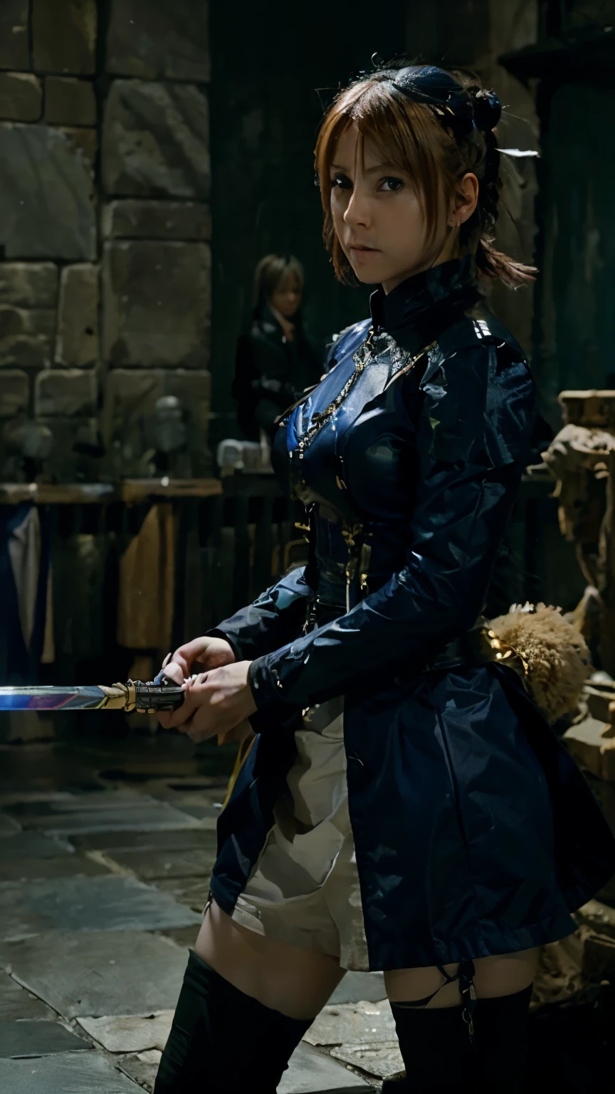 saber from the anime character fate/zero
