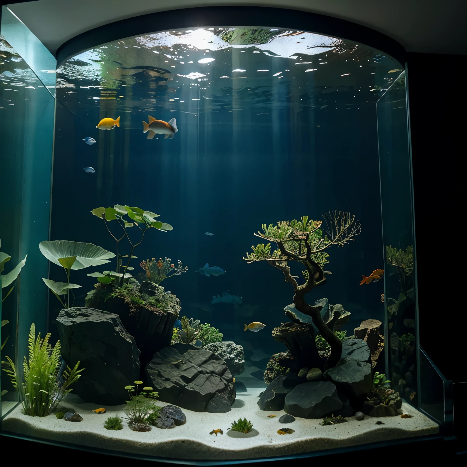 Aquarium, Biotope