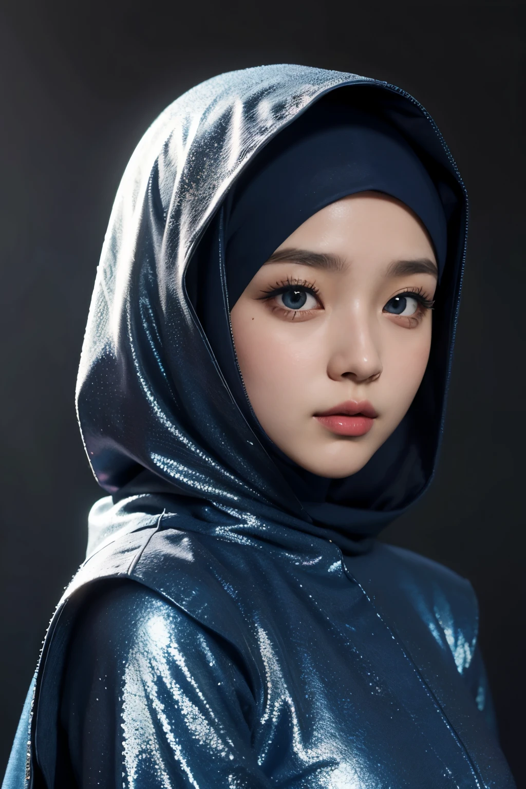 (((HIJAB MALAY GIRL))), masutepiece, High quality, UHD 32K, Realistic face, Realistic skin feeling , A Japanese Lady, 8 , , Very cute and baby-like face, (((FLAT CHEST))), (MATRIX WORLD), ((look In front  at the camera and SADNESS)), ((())), (((CUTE GIRL))), ((TRANSPARENT)), ((BLACK LIPS)), ((RED LACE)), ((TRANSPARENT)), ((CHUBBY)), (undress, SNEAKERS,