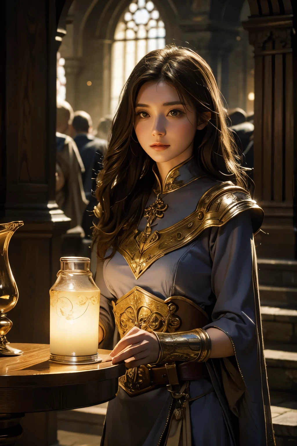beautiful cleric woman