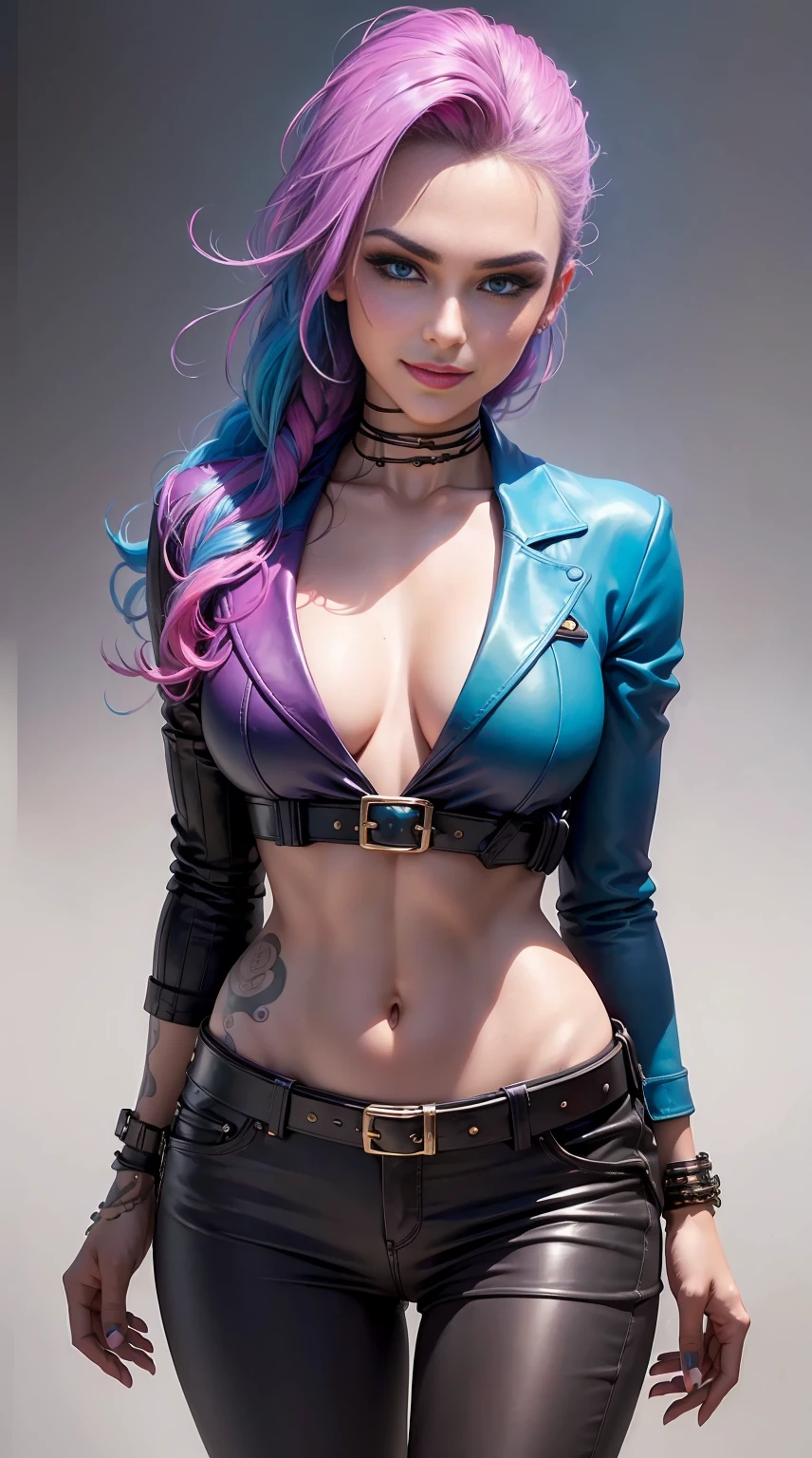 (best quality, highres, realistic:1.37), vibrant colors, detailed eyes and face, stylish fashion scene, model posing, Gafe, Arcano, crazy, close-up photos, inappropriate smile, JOJO standing

Note: The tags are listed in order of importance with the most important ones at the beginning.