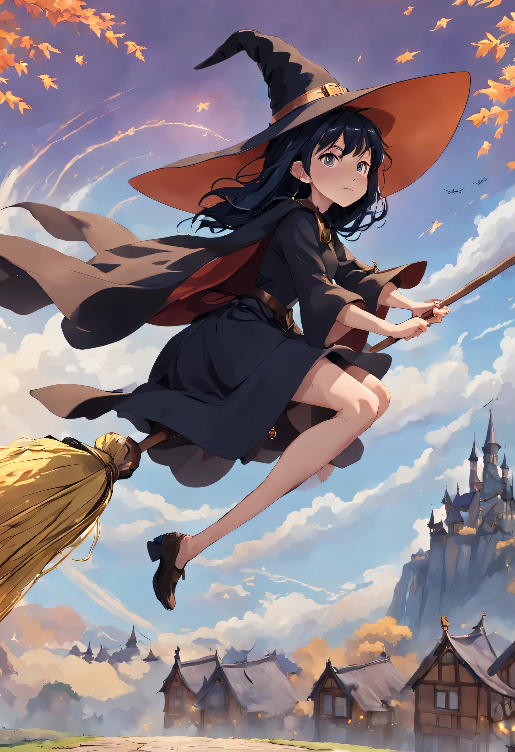 kirisame marisa, (masterpiece, highest quality:1.2),1 girl,perfect face,cute, ((((flying witch))),((Ride a broom)),broom flight,Straddling the broom,anatomically correct,masterpiece,highest quality,最高masterpiece,8K,,Wind,fantasy,,wonderful,, Mysterious, attractive, Whimsical, playful, adventurous, free, wonder, imagine, decide, skill, speed, movement, energy, realism, naturalistic, figurative, represent, beauty, fantasy culture, myth, fairy tale, folklore, Legend, witch, wizard, Magical creatures, fantasy worlds, composition, scale, Qianyoshi, midway point, background, perspective, light, color, texture, be familiar with, beauty, wonder.