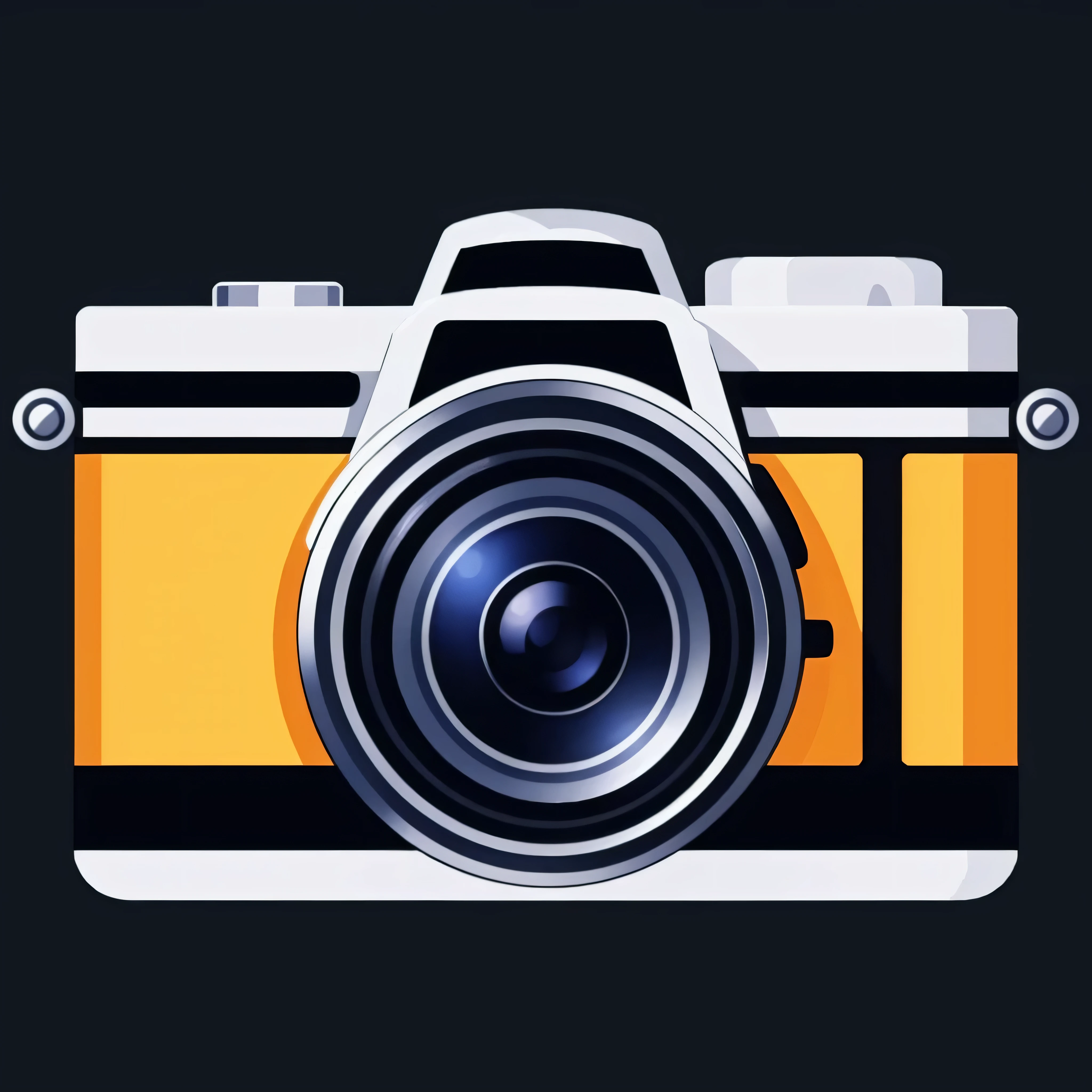 old camera turns a VIDEO into a DIGITAL asset, con estilo SVG