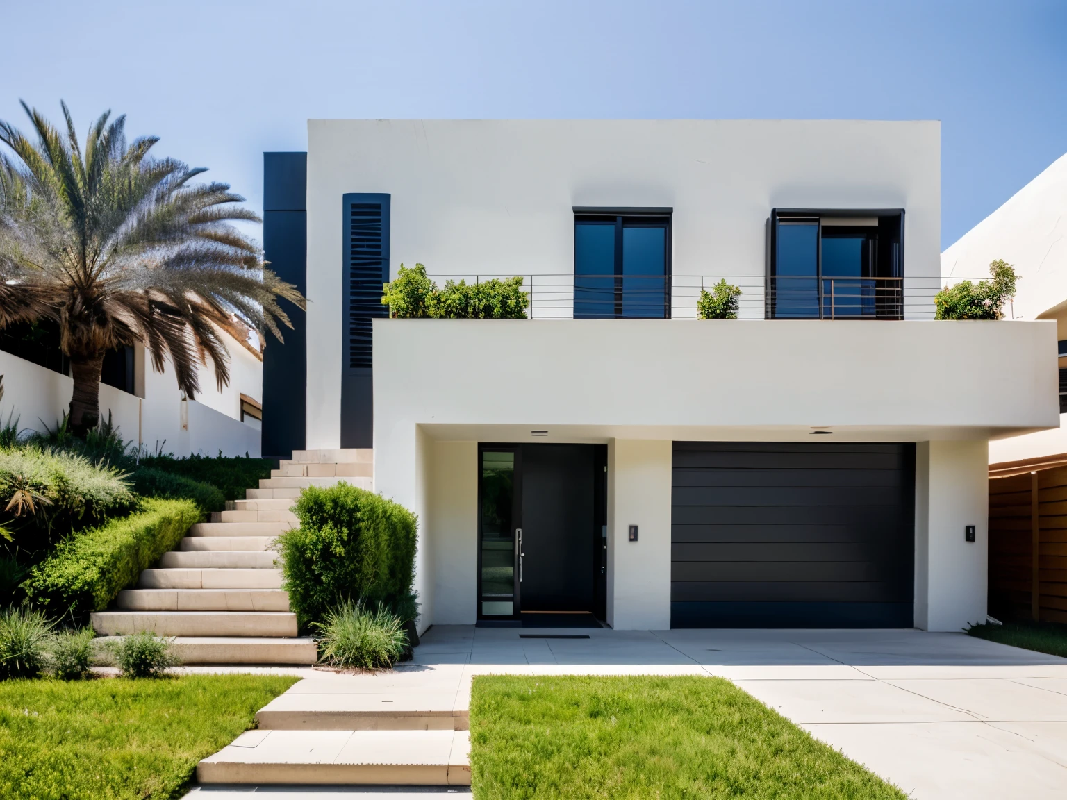 foto crua, (African residential building seen from outside), ((front elevation)), (limestone), Curvilinear, Mediterranean sea environment, white sky, (luz difusa:1.3) (areia Branca), estilo minimalista, (formas angolanas), pessoas negras a passar), particulas sujas, fotografia de arquitetura, hiper-realista, super detalhado, 8k, Nikon Z6 mirrorless camera, Film grain