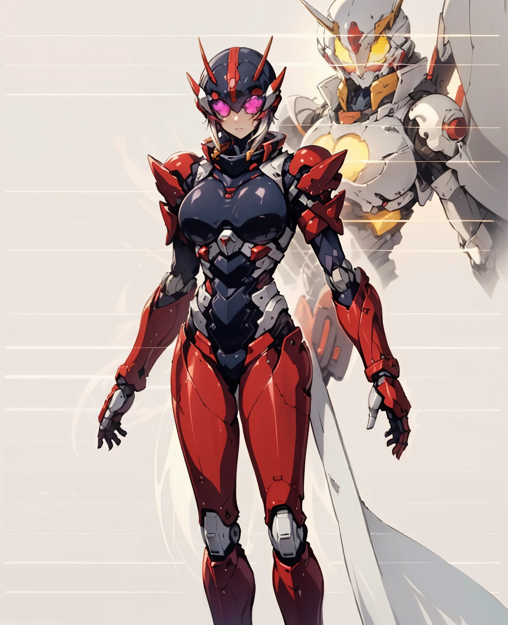 score_9, source_anime, score_8_up, score_7_up, 1girl, impossible clothes:cyborg:.5, mechanization:monsterification:.5, heaven:hell:.5, horns:mecha:.5, glowing:no sclera:.5, cowboy shot:close up:.5, depth of field, (zoom layer:1.5), <lora:chromaticAberrationPDXL2_v3:1> chromatic aberration