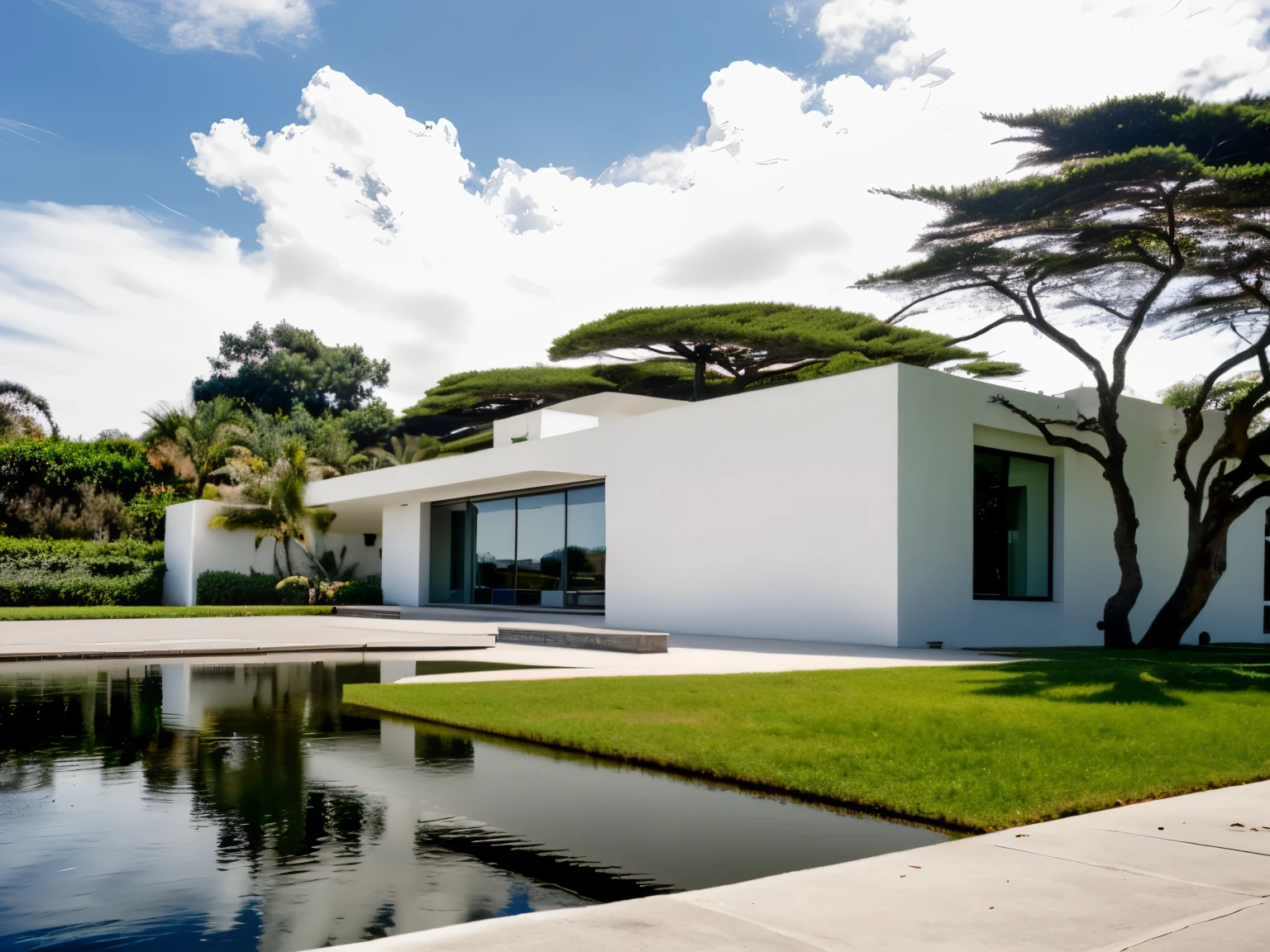 foto crua, (African avant-garde residential building seen from the outside), ((front elevation)), textures of triangles and geometric figures, (limestone), Curvilinear, Mediterranean sea environment, white sky, (luz difusa:1.3) (areia Branca), estilo minimalista, particulas sujas, fotografia de arquitetura, hiper-realista, super detalhado, 8k, Nikon Z6 mirrorless camera, Film grain