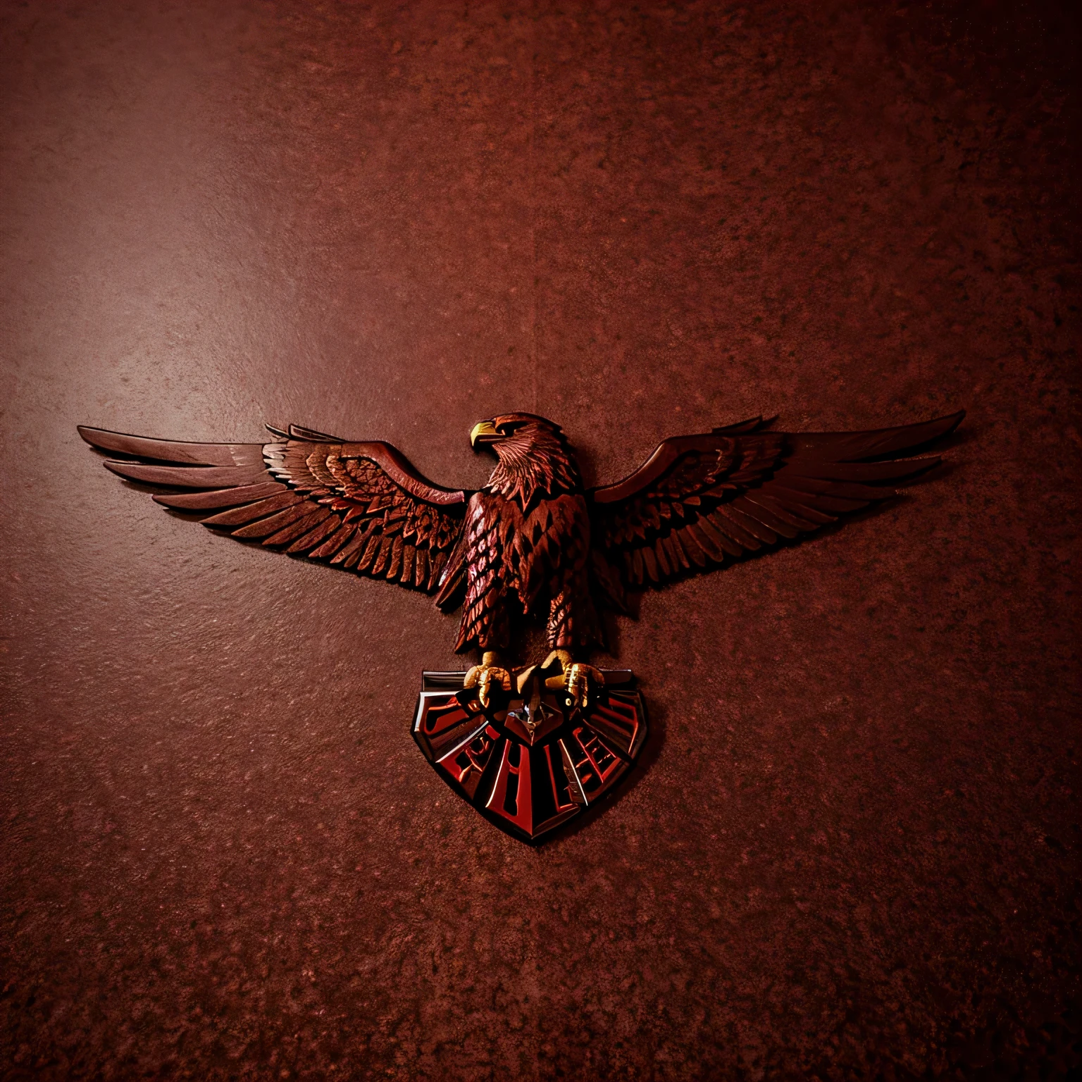 red eagle, logo, ultra detailed, hight quality