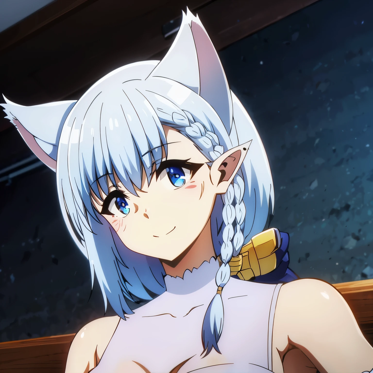 Beta, cat ears, 