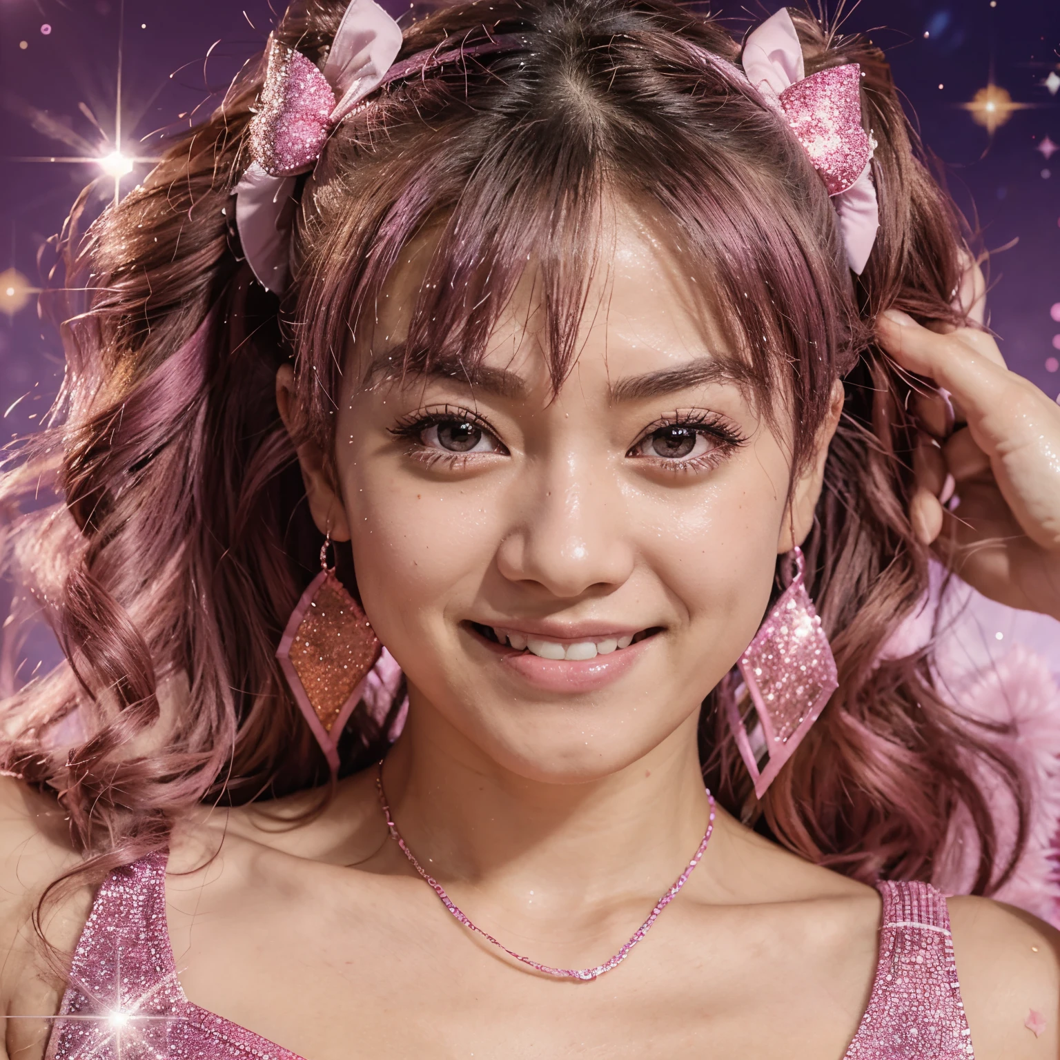 Smile Precure, Cure Happy, Pink, Glitter Lucky, Miyuki Hoshizora, Glitter Force