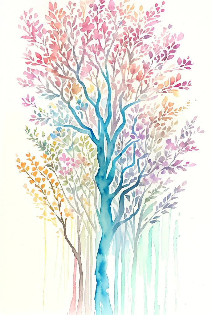 ( acuarela \(medio\), dibujo, IrisCompiet:1.2),pintura, hermoso campo de flores.