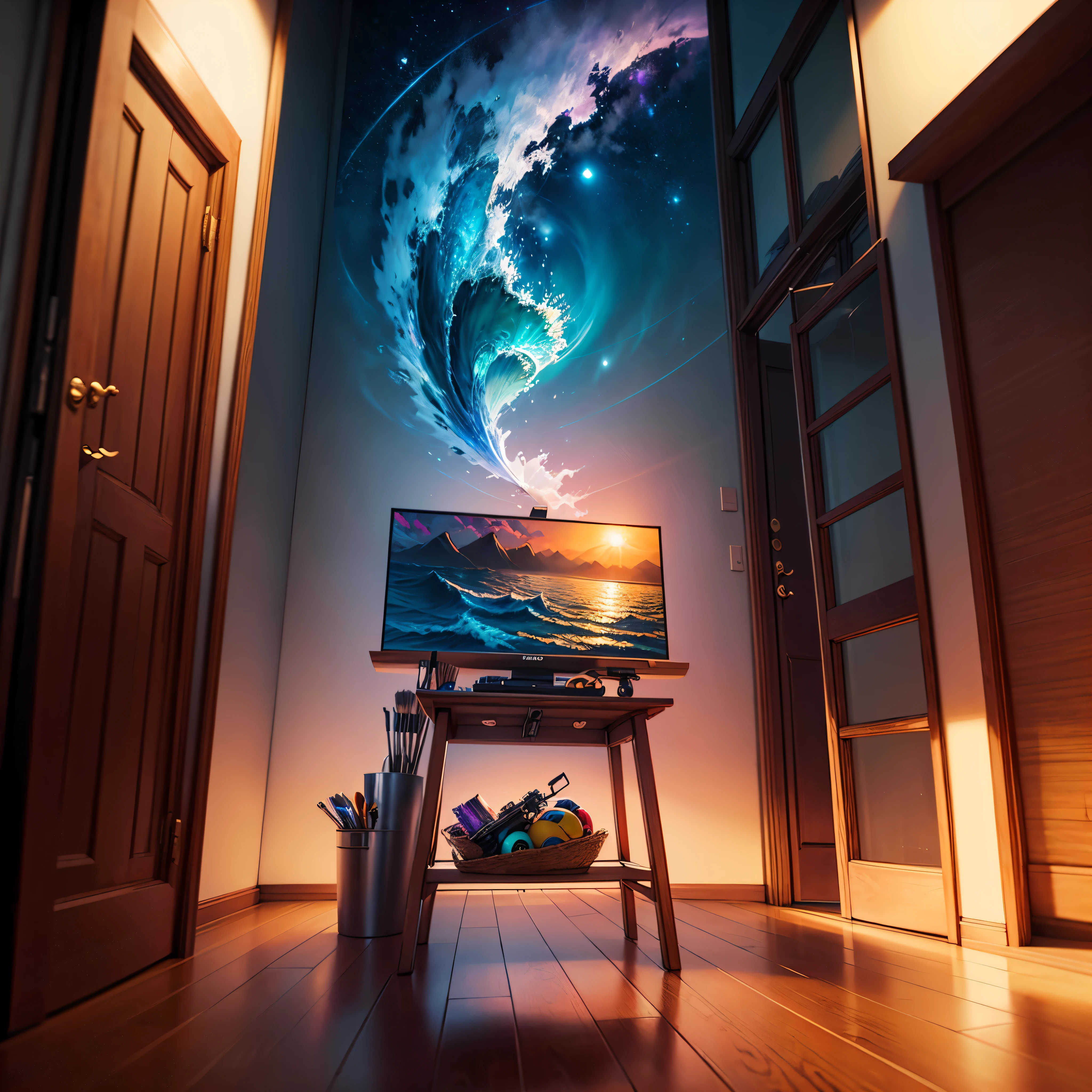 Galaxy Stars galaxycolor spacious Nebula starry_sky hyper moonset panoramic moonrise epic moonshine ((Real picture((Oil paints ))Landscape painting,acrycle painting,Brush strokes,With unparalleled realism,ultrawide,ominous skies,Sail ships,Wooden boats,Lotus,Huge waves,Starry night,Harry Potter,voluminetric lighting,Clearing,Realistic,james gurney,art stations,((Paint with oil painting))) ) unrealengine5 ultra Cinamatic_sunlight ultra_high-definition River deep path equirectangular boat ultra_high-resolution waves meticulously intricate analogique ultra_Pro-photo-realistic ultra_high-quality ultra_high-details optimal accurate cgi vfx sfx reflex 3dcg max radiant vivid color-coded extreme improved Octane_rendered UHD XT3 DSLR HDR romm rgb pbr 3dcg fxaa blay fkaa txaa rtx ssao enhanced ultra_sharpness Will-o'-the-wisp symmetrical dazzling monarch flowering butterfly floraison reflection moonlight luminescence volumetric lightning contrast global illumination saturate incandescent Crystalline moondrop varied multi etc. --v 6 --s 1000 --c 20 --q 20 --chaos 100