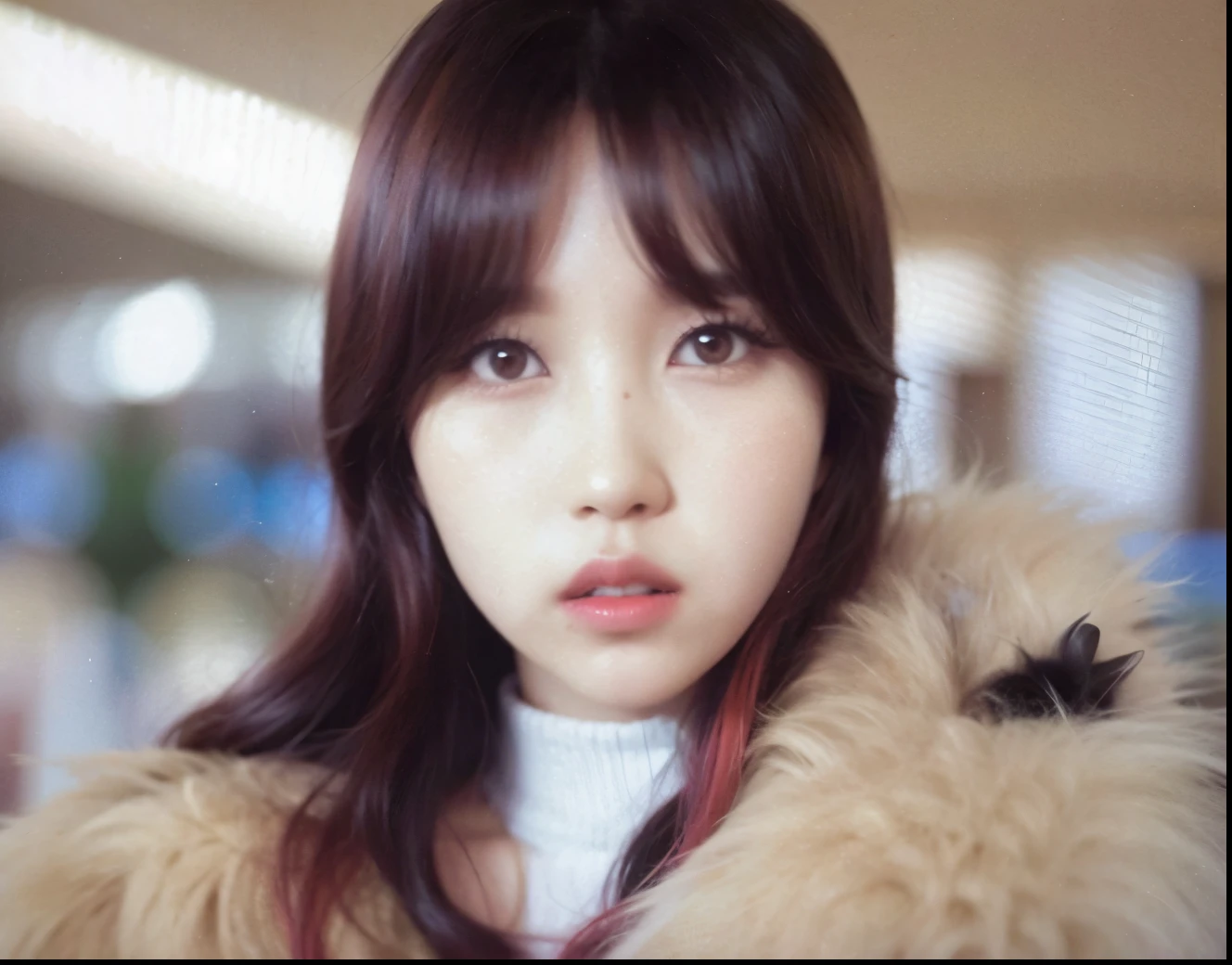 foto arafada de uma mulher com um casaco peludo e um cachorro, Sun Yunjoo, Jinyoung Shin, estacionar a partir de-min, Lalisa Manobal, jia, jaeyeon nam, Heonhwa Choe, jossi do blackpink, young pale angel, Hwang se-é, Lee Ji-eun, Lee Ji-eun, Admirador de arte, kwak ji jovem