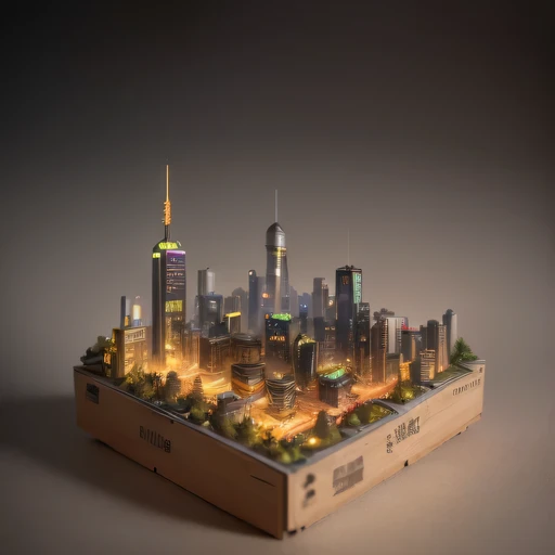 26558年Lunar soil realistic model, (bifurcation, original photo, best quality, masterpiece:1.4),SteampunkCyberpunk6820 City,(CyberpunkLunar soil light:1.3), Lunar soil (related to land),(in a small nature box:1.3),Isometric, small nature, landscape on foundation,landscape,