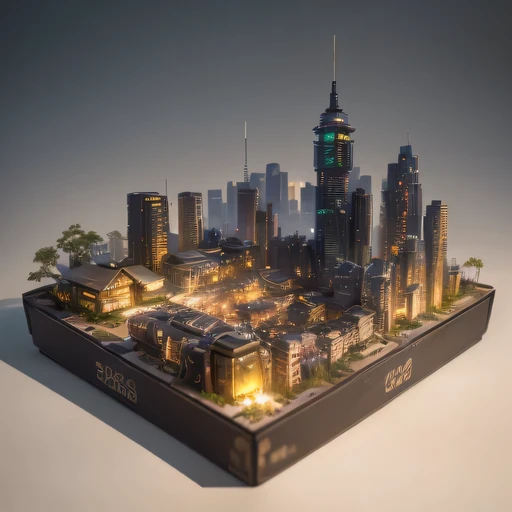 26558年Lunar soil realistic model, (bifurcation, original photo, best quality, masterpiece:1.4),SteampunkCyberpunk6820 City,(CyberpunkLunar soil light:1.3), Lunar soil (related to land),(in a small nature box:1.3),Isometric, small nature, landscape on foundation,landscape,