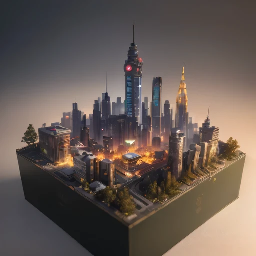26558年Lunar soil realistic model, (bifurcation, original photo, best quality, masterpiece:1.4),SteampunkCyberpunk6820 City,(CyberpunkLunar soil light:1.3), Lunar soil (related to land),(in a small nature box:1.3),Isometric, small nature, landscape on foundation,landscape,