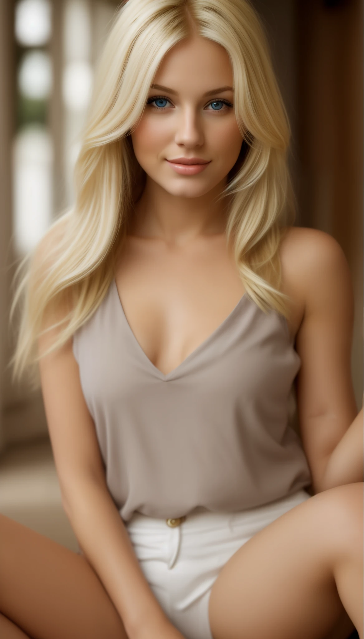 Pretty Blonde Woman