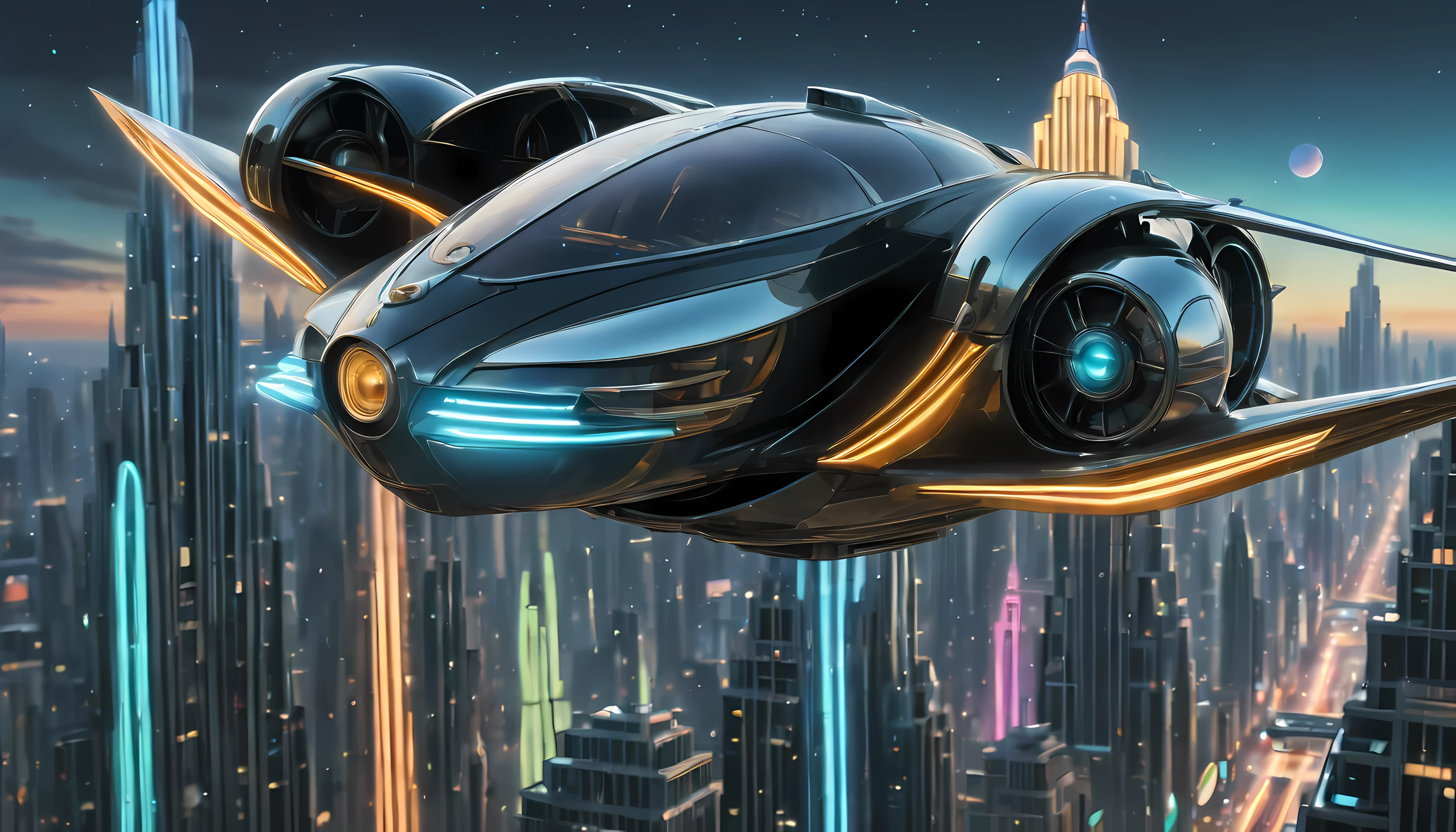 art deco style flying car, art deco style science fiction, art deco style future skyscrapers

(best quality,4k,8k,highres,masterpiece:1.2),ultra-detailed,(realistic,photorealistic,photo-realistic:1.37),HDR,UHD,studio lighting,ultra-fine painting,sharp focus,physically-based rendering,extreme detail description,professional,vivid colors,bokeh.