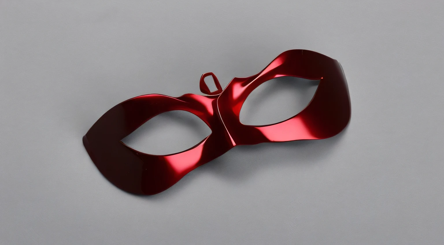 mask phone, red eye mask, transparent background