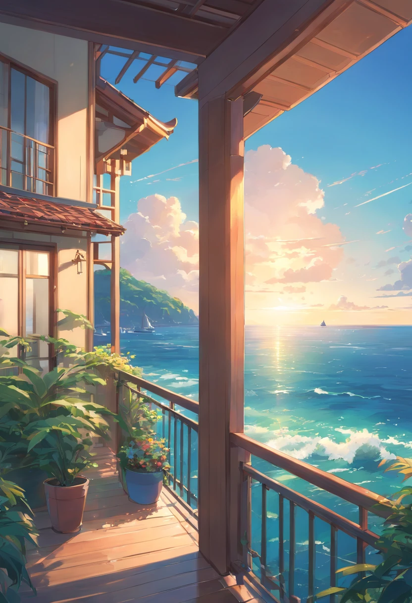 near the sea、A beautiful villa with a view and the sound of the sea
