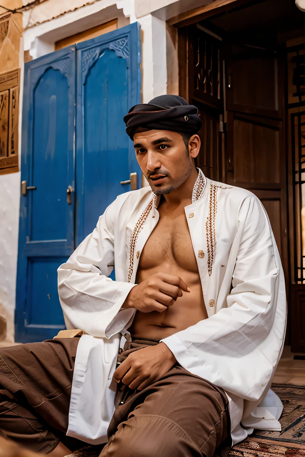 HOMME MAROCAIN À MARAKECH