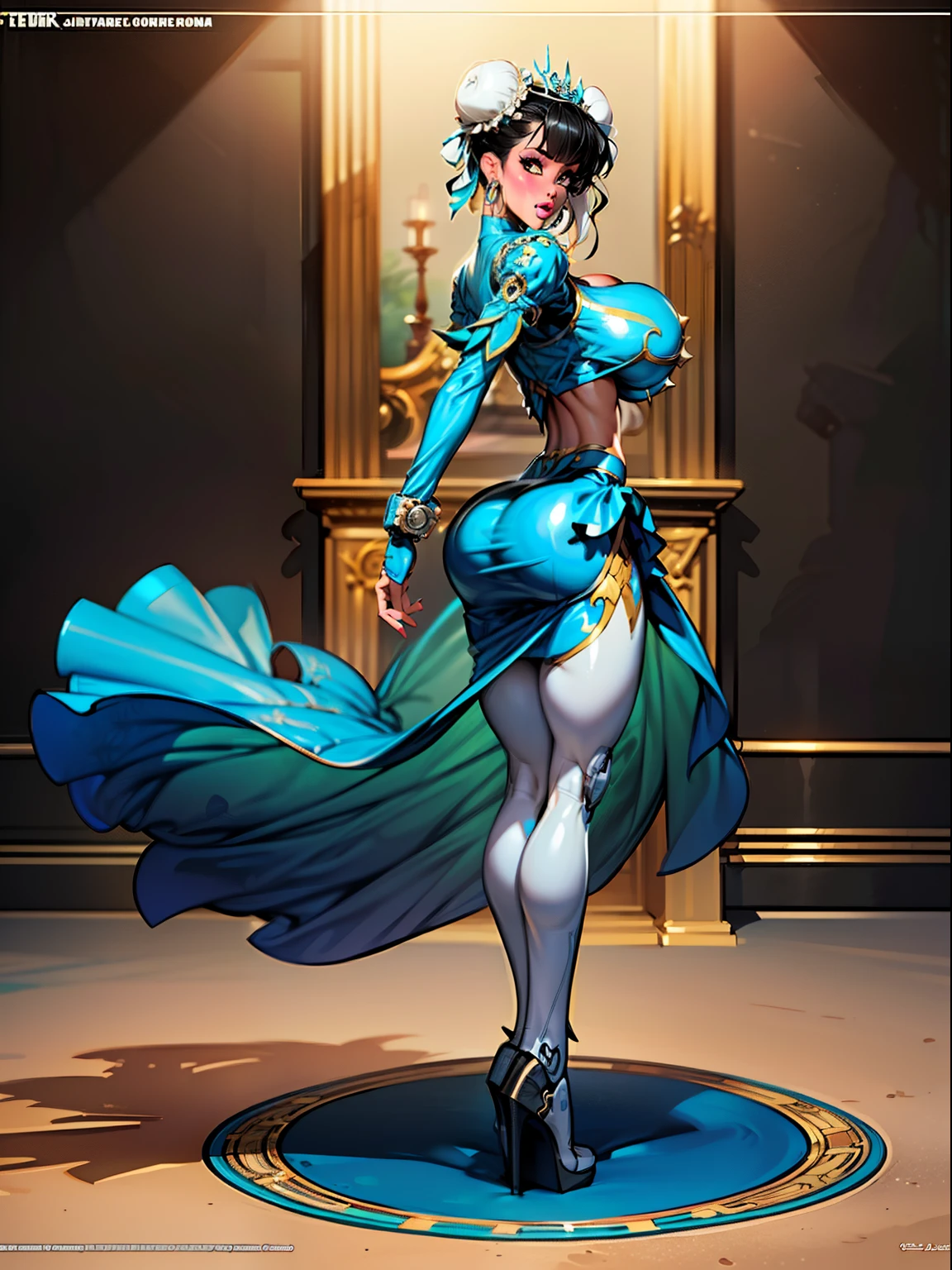 Mavis Dracula, short black hair,  blue colored eyes,  seios pequephis,  Corpo fiphi,  fine legs, Masterpiece artwork, best quality, ultra details, absurderes, Portrait of the cute android18DB, standing alone, aretes, gazing_phi_viewer, he used to smile, Volumetric Lighting for Smokers, best quality, Masterpiece artwork, details Intricphie, tone mapping, sharp focus, hyper detailled, trending in artstphiion, Kale, detailed nippels,  detailed ??????, perfect anphiomy, 